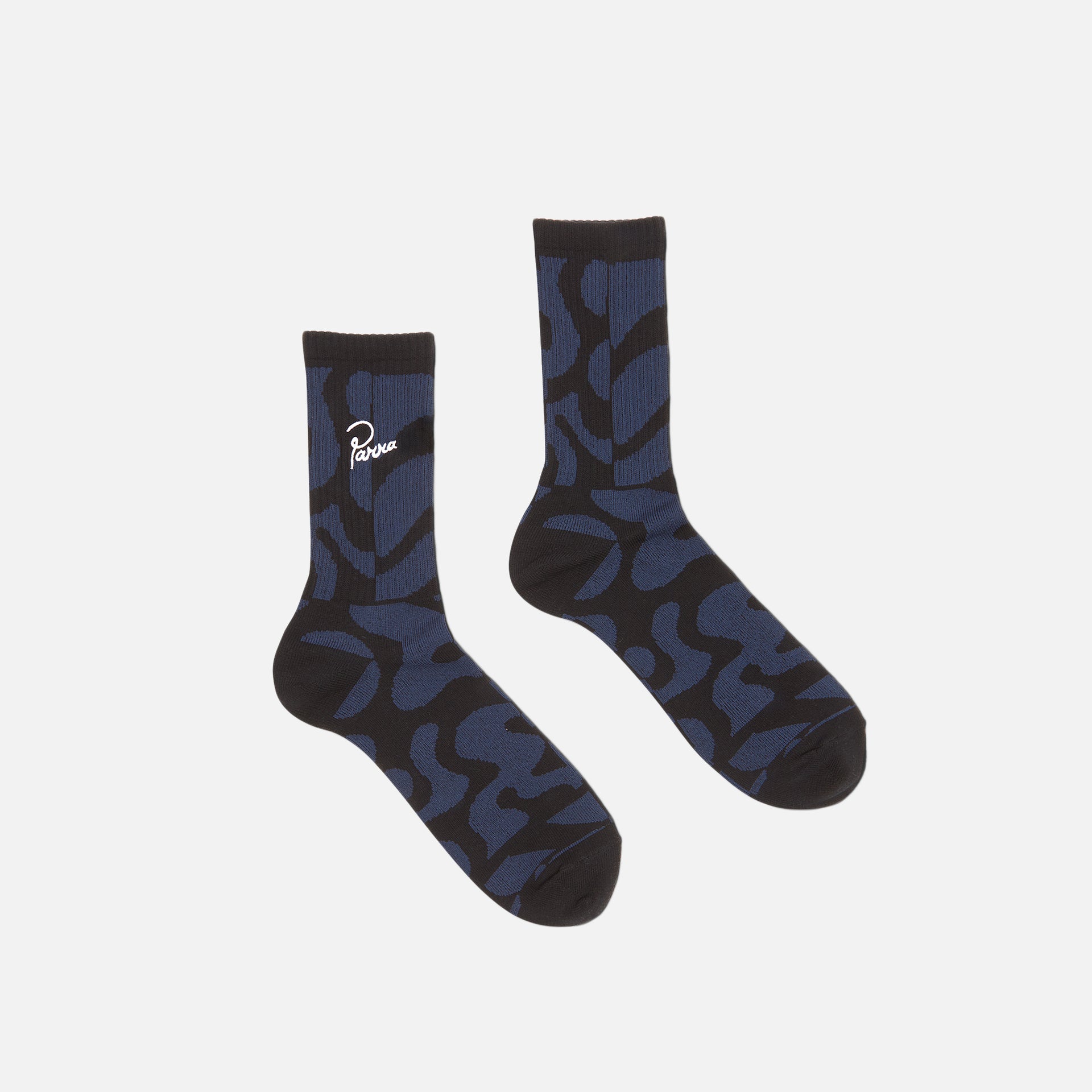 by Parra Duo Gem Stone Crew Socks - Blue