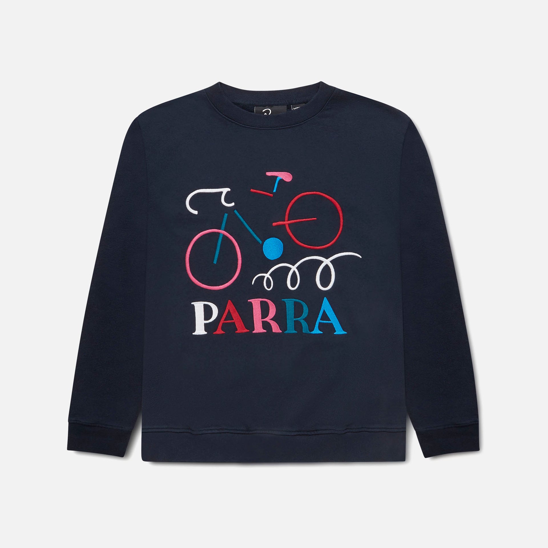 by Parra Broken Bike Crewneck - Navy