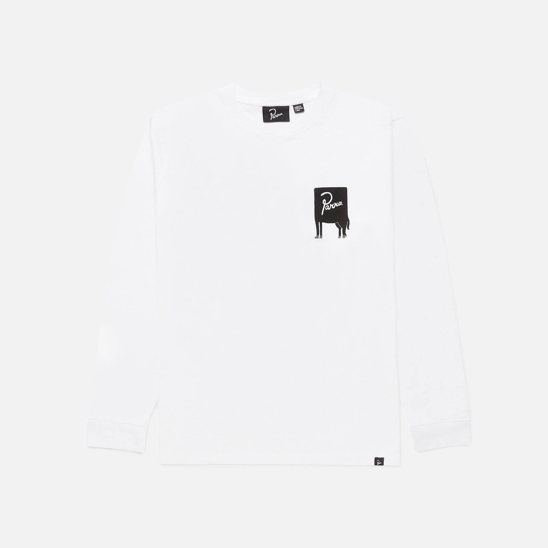 by Parra Joy Inside L/S Tee - White