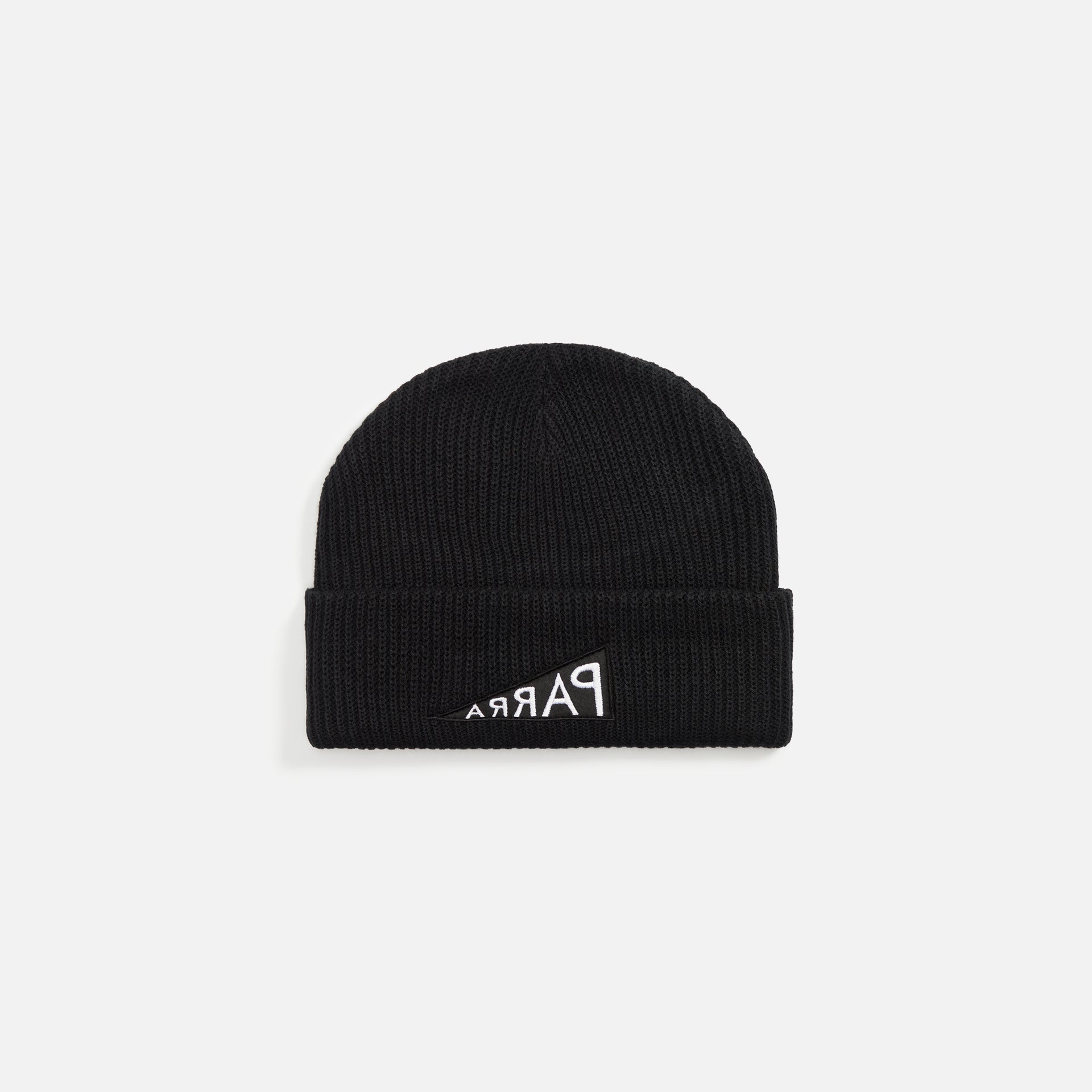 by Parra Mirrored Flag Beanie - Black