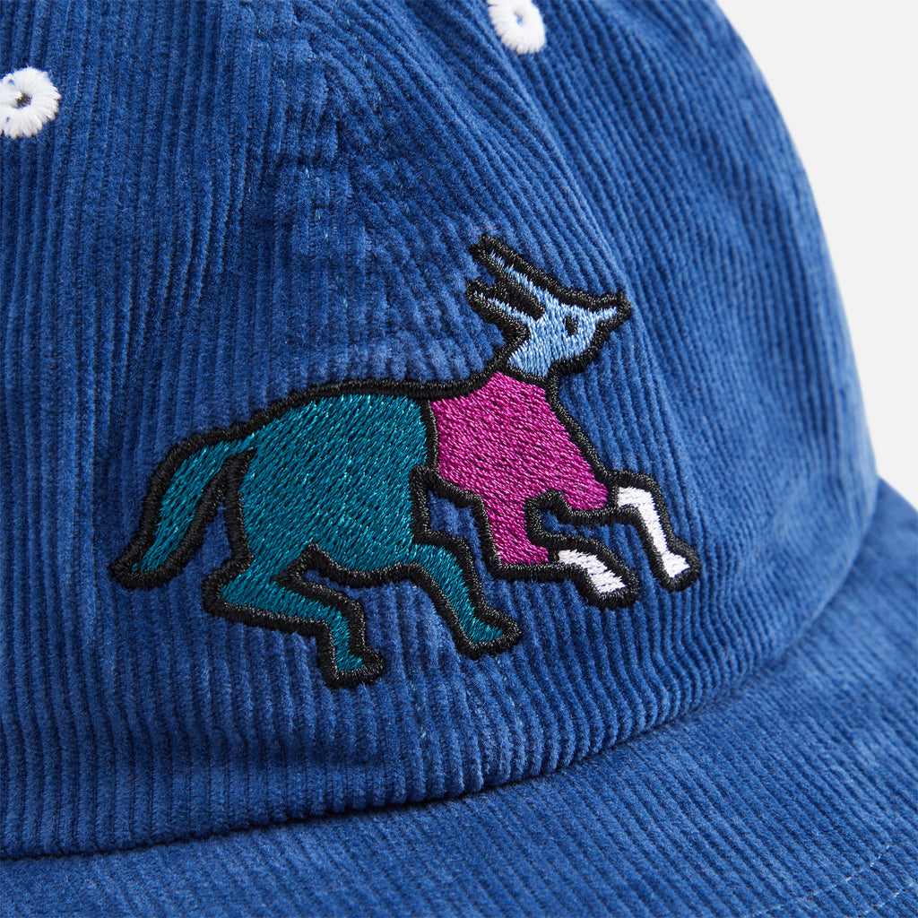 by Parra Anxious Dog 6 Panel Cap - Blue – Kith