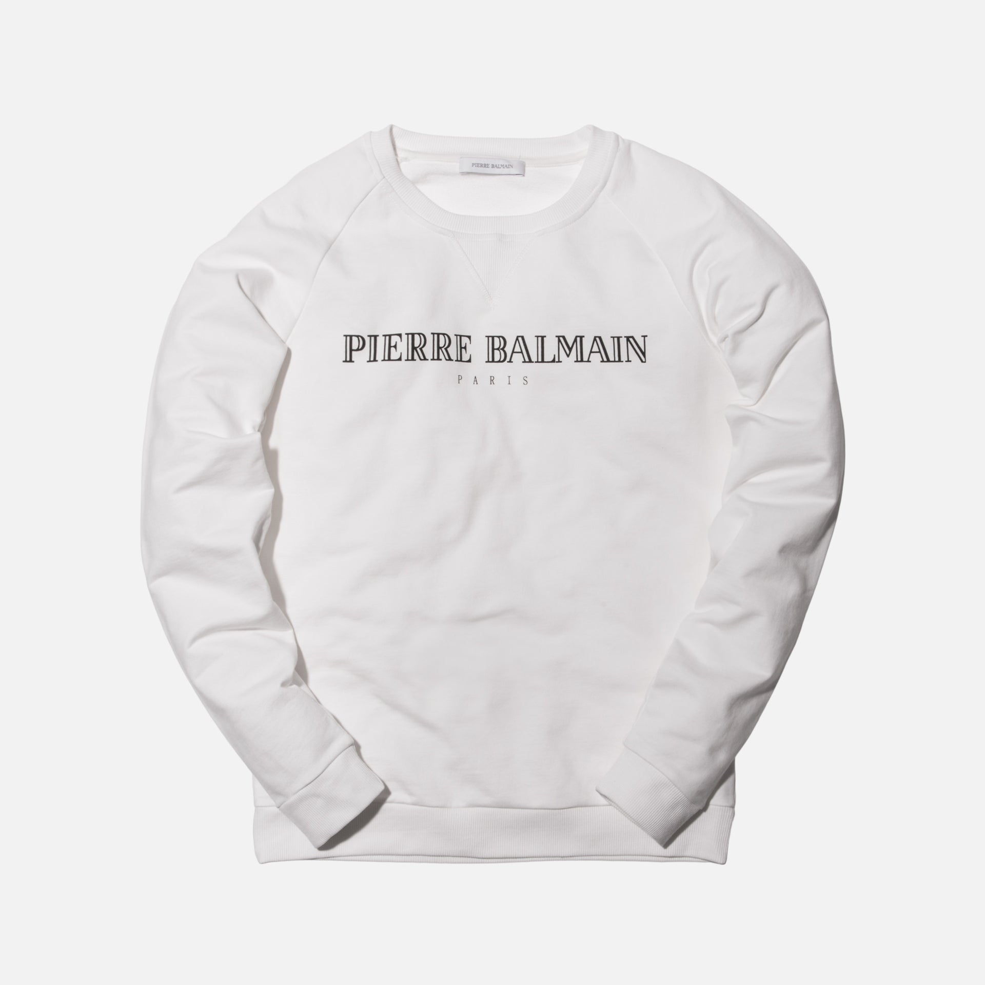 Pierre Balmain Logo Crewneck - Off White