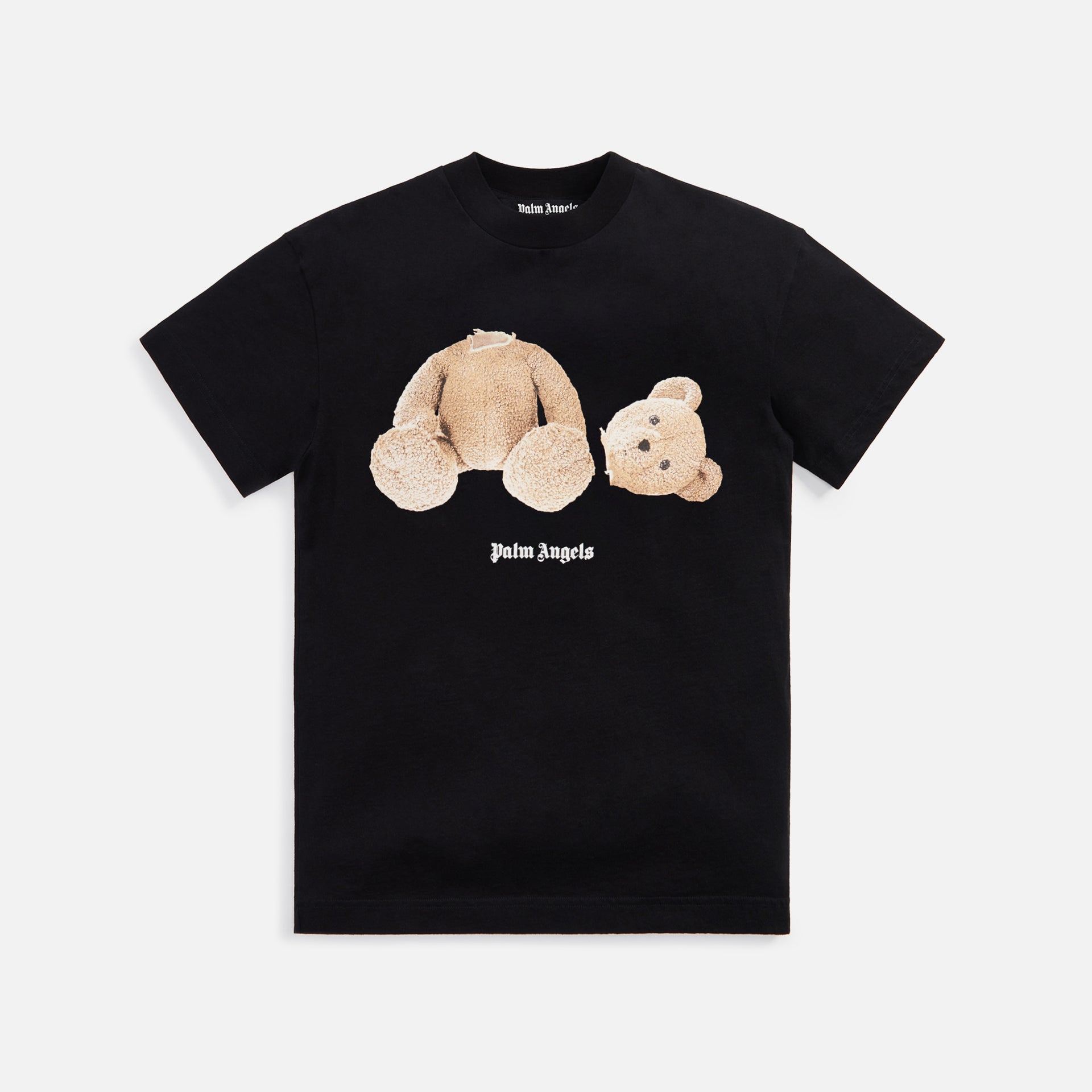 Palm Angels PA Bear Classic Tee - Black / Brown