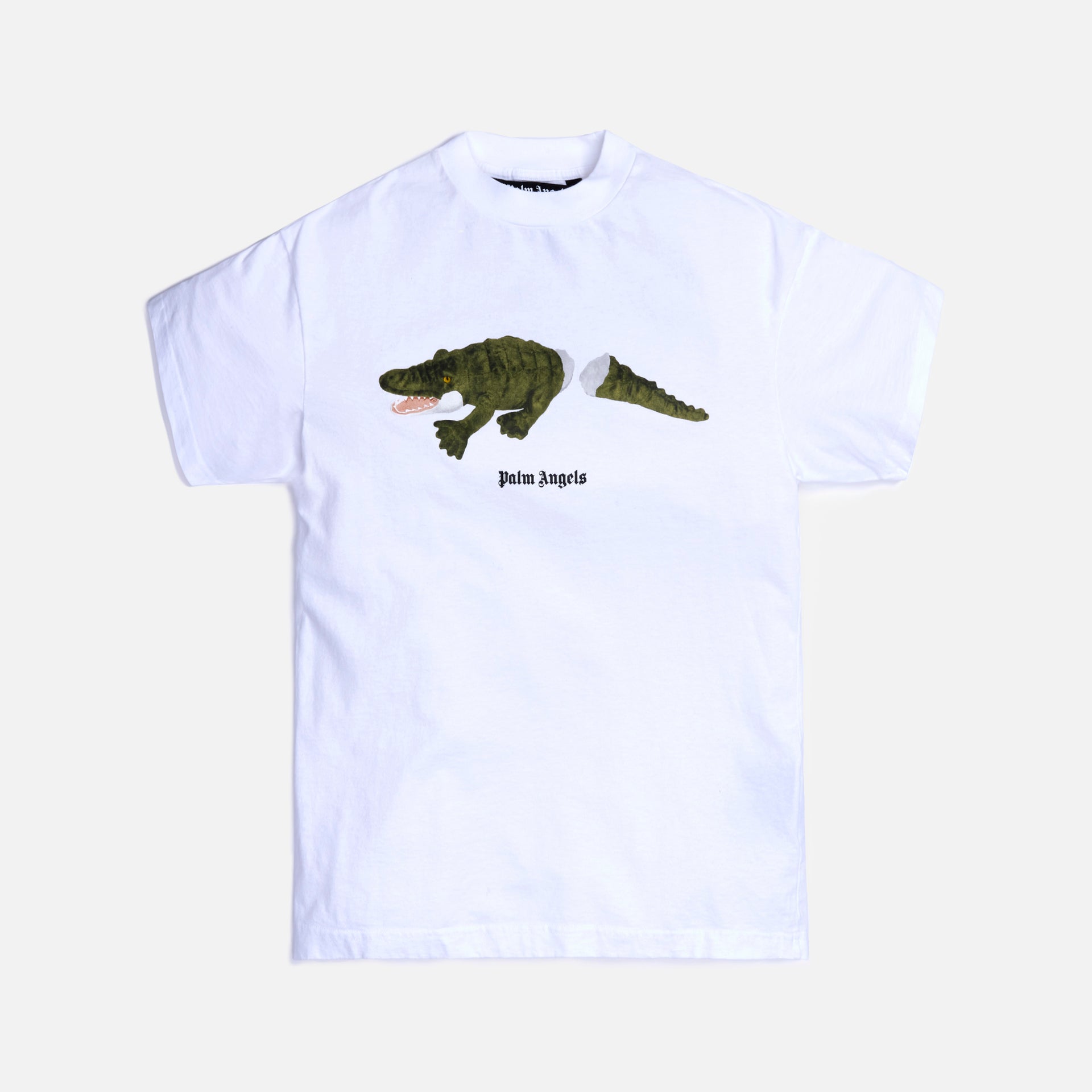 Palm Angels Croco Tee - White