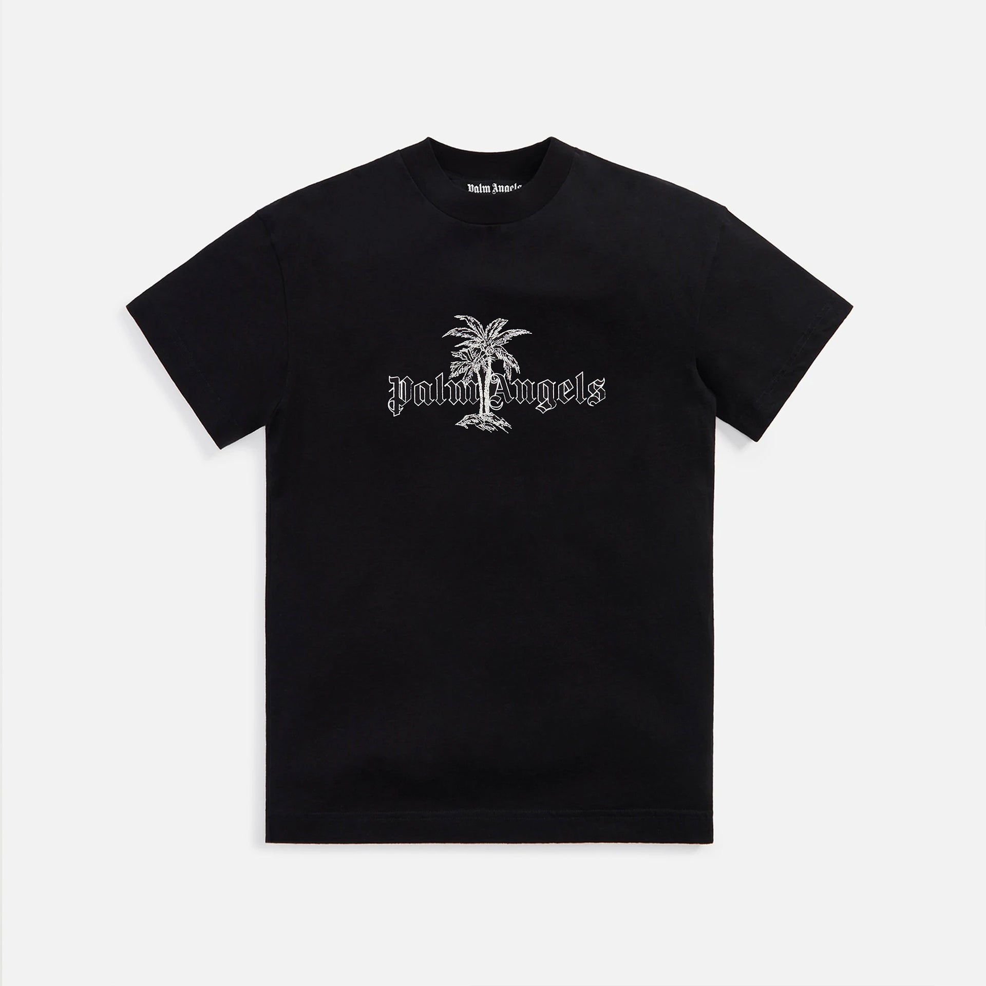 Palm Angels Sunset Palms Classic Tee - Black / White