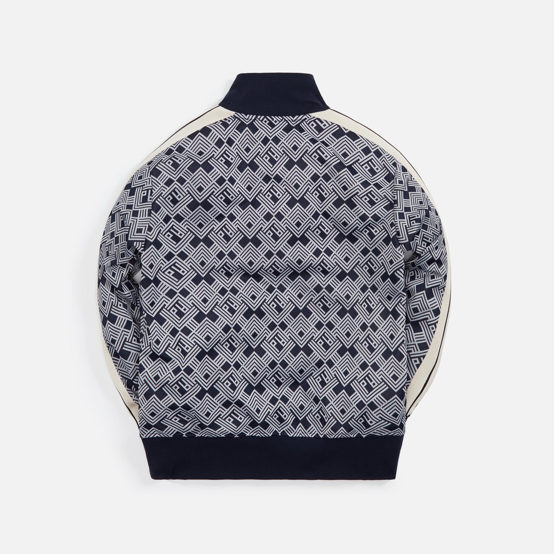 Palm Angels PA Jacquard Track Jacket - Navy / Off White