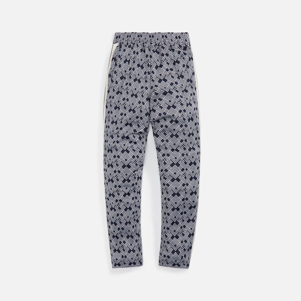 Palm Angels | Men Logo Jacquard Track Pants Navy/White M