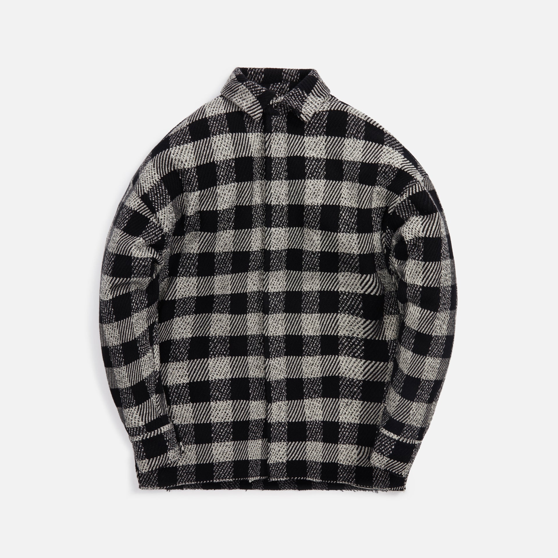 Palm Angels Curved Logo Overshirt - Off White