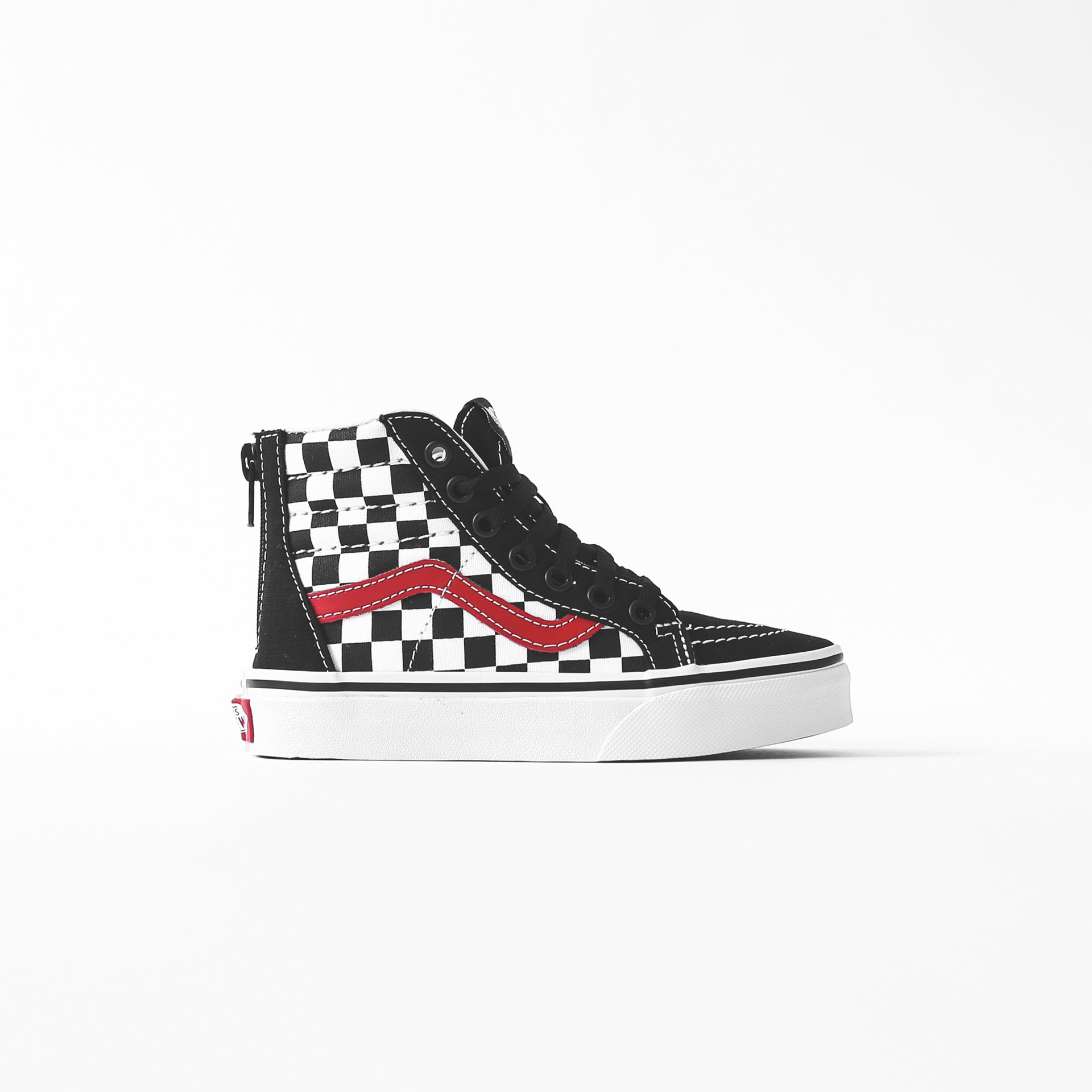 Vans Kids Sk8-Hi Zip - Black / Red