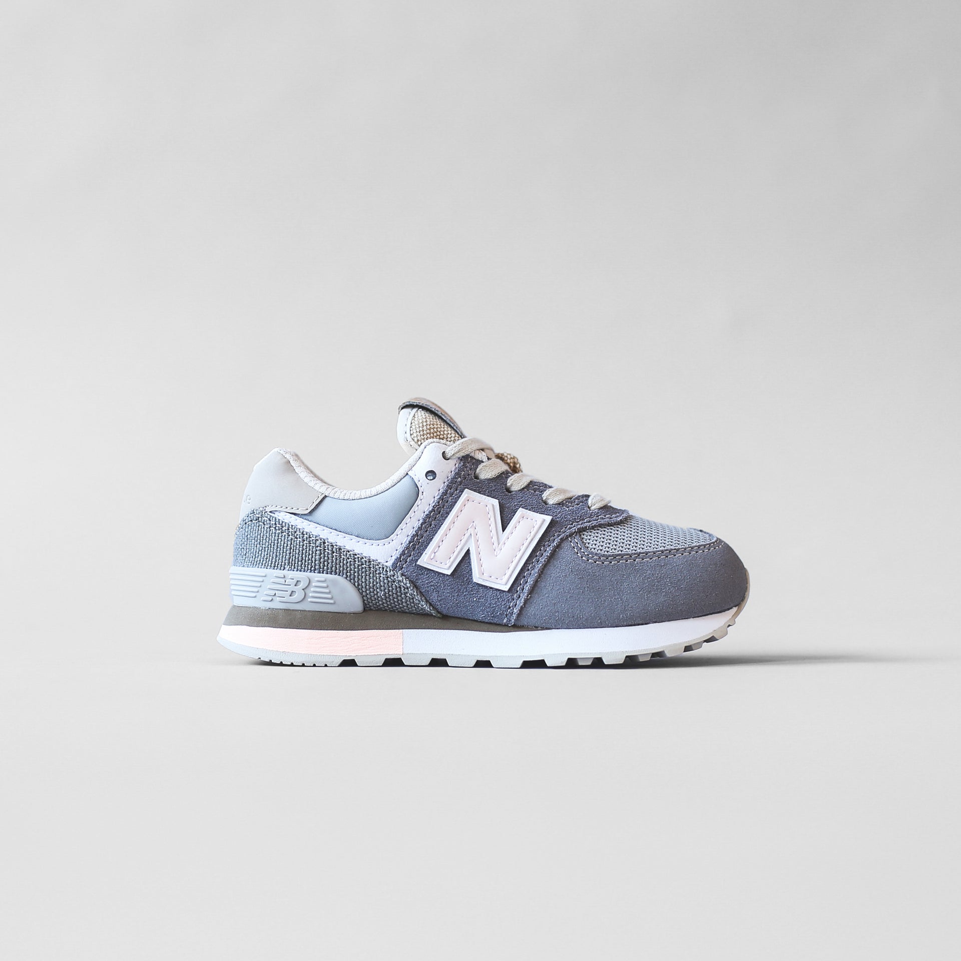 New Balance Kids PC574SG - Gunmetal / Steel