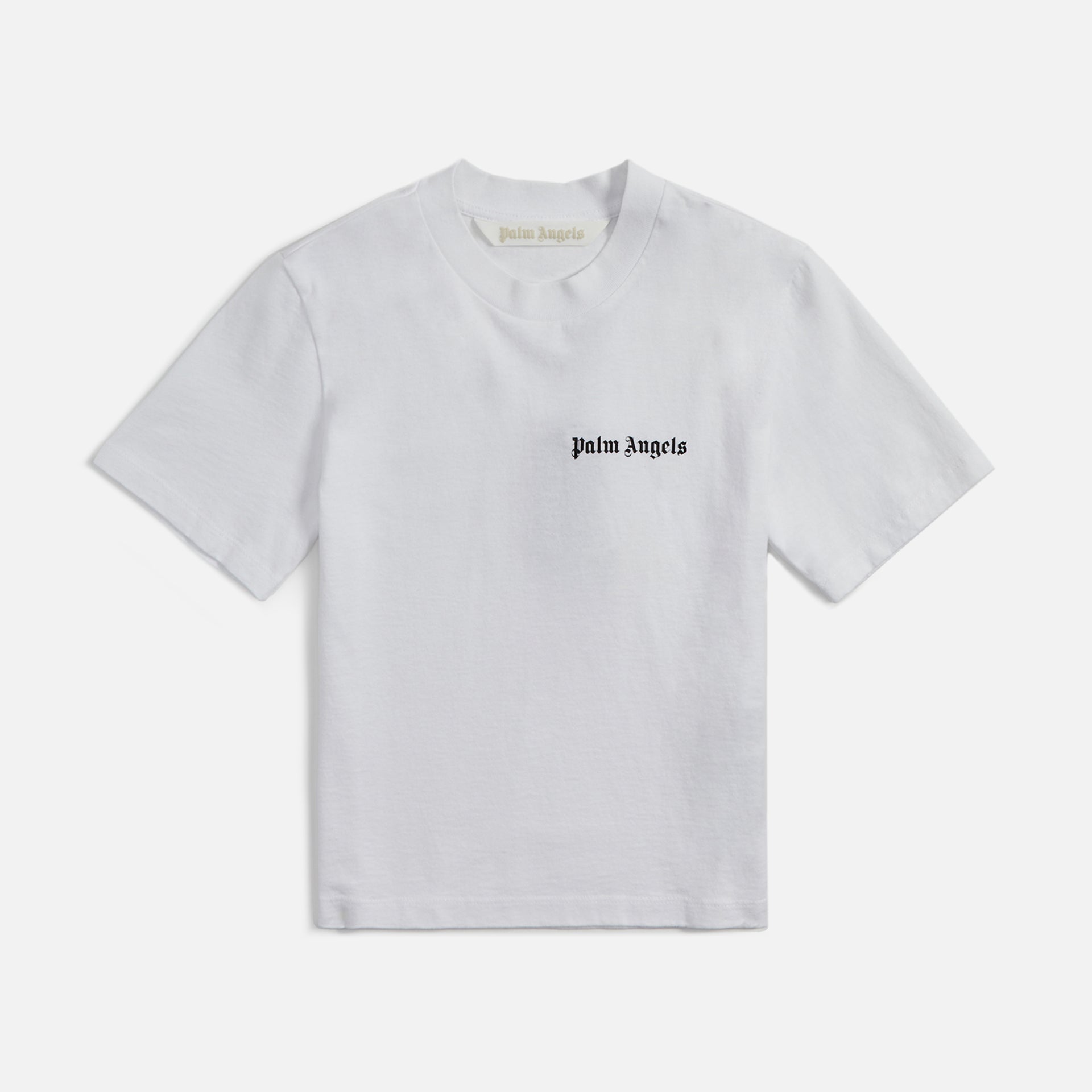 Palm Angels Classic Logo Fitted Tee - White