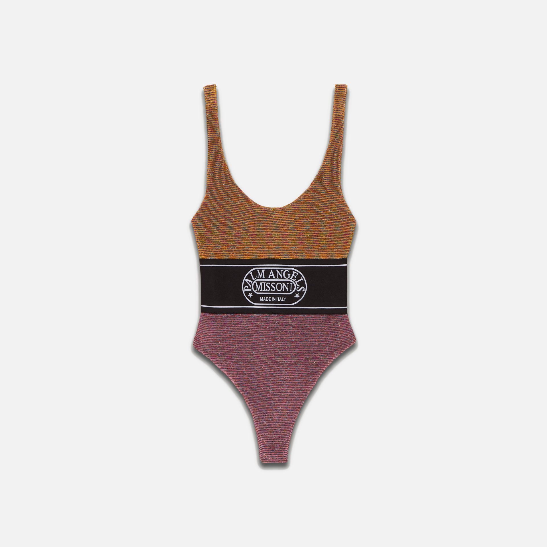 Palm Angels x Missoni Lurex One Piece Bathingsuit - Multi