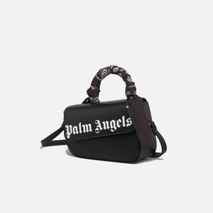 Palm Angels Bandana Handle Crash Bag - Black