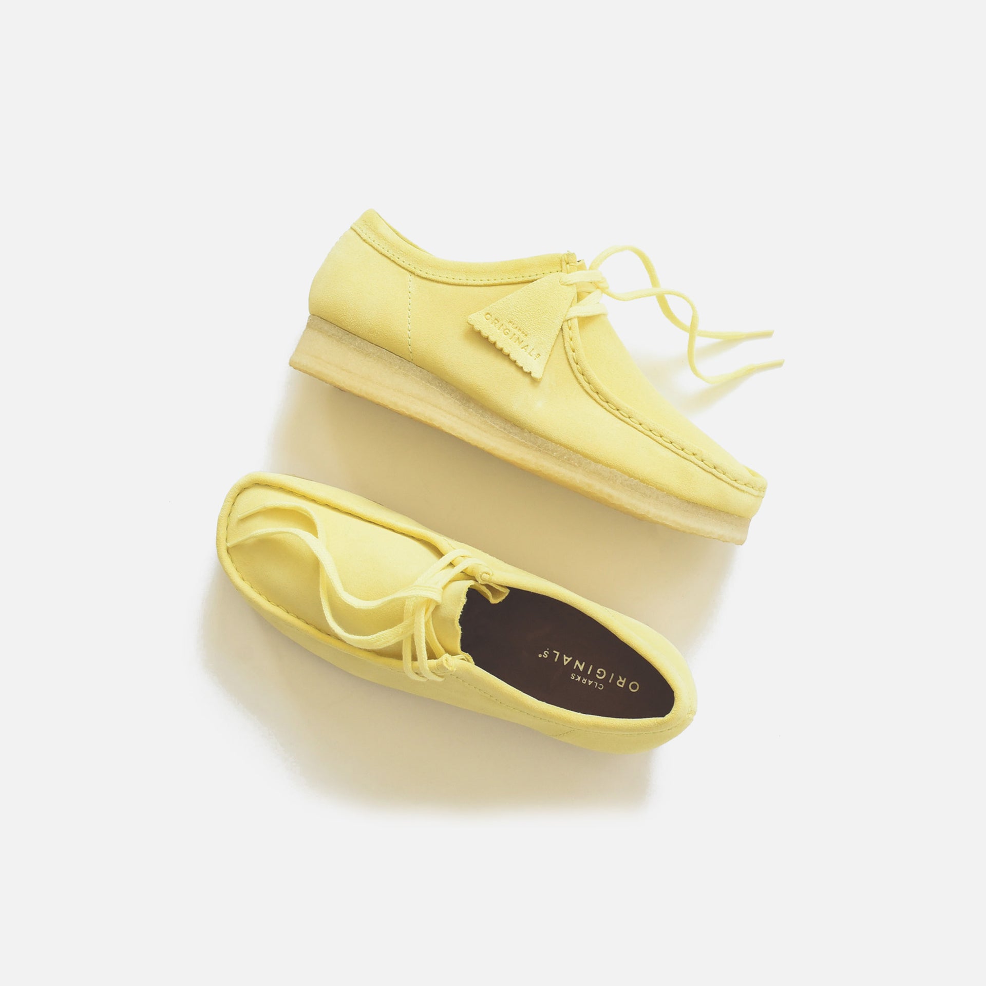 Clarks Wallabee - Pale Yellow