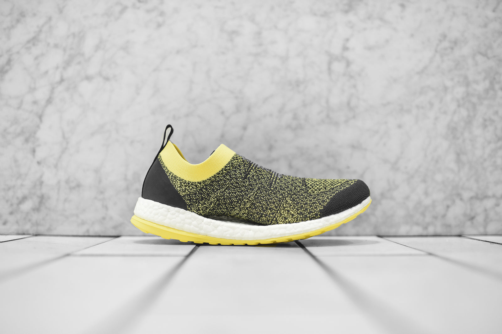 adidas by Stella McCartney WMNS PureBoost X - Super Purple / Yellow Kith adidas by Stella McCartney WMNS PureBoost X - Super Purple / Yellow Kith