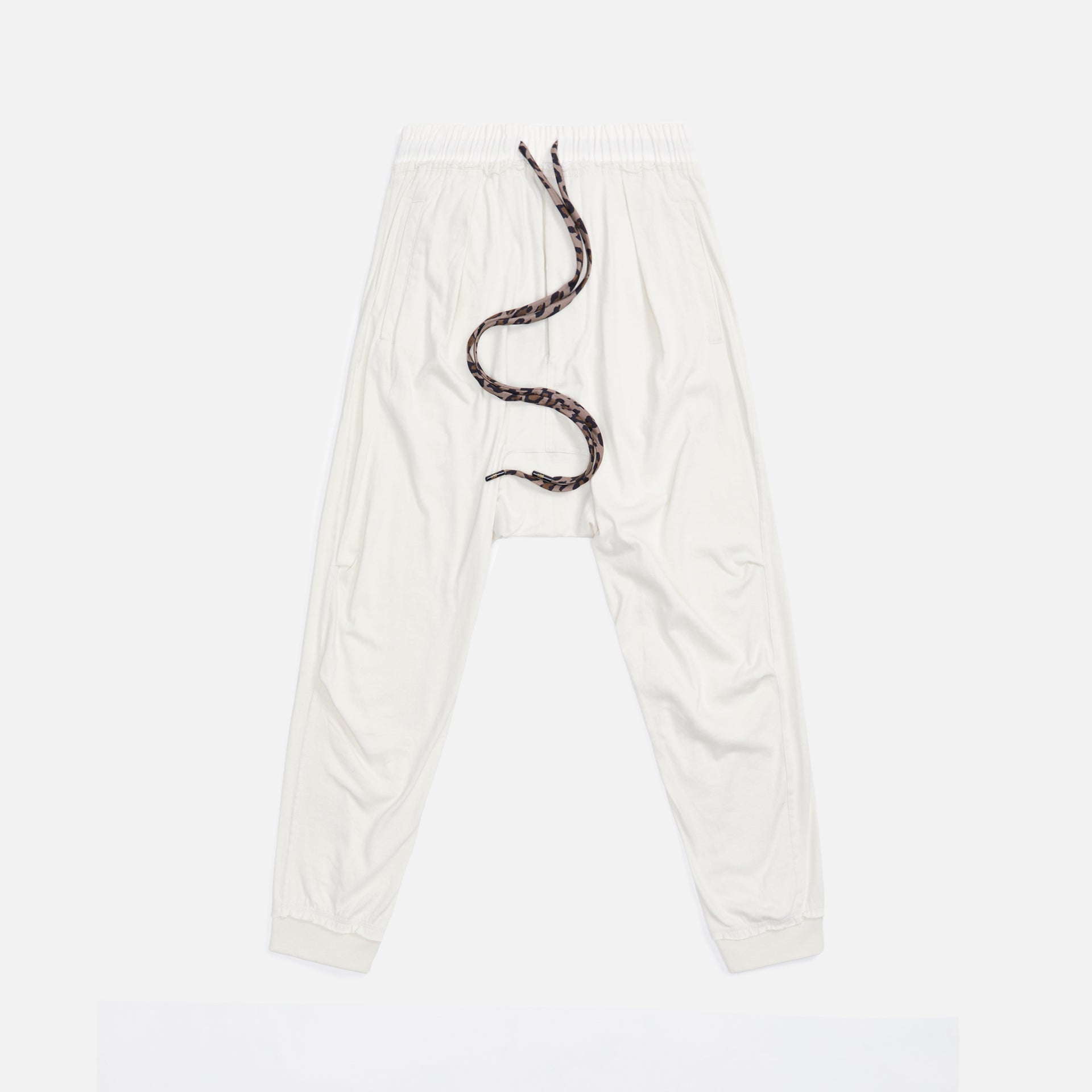 R13 Harem Sweatpant - Dirty White