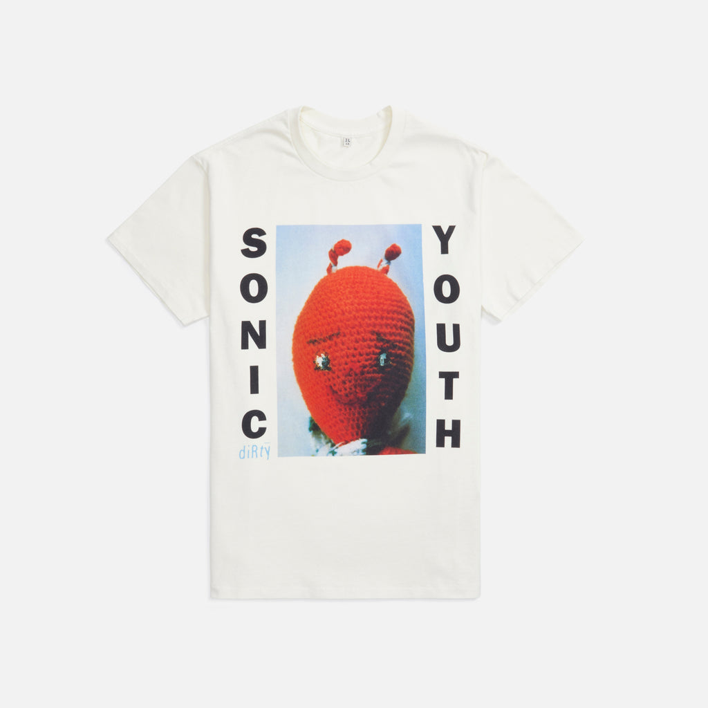 R13 Sonic Youth Dirty Boy Tee Ecru Kith