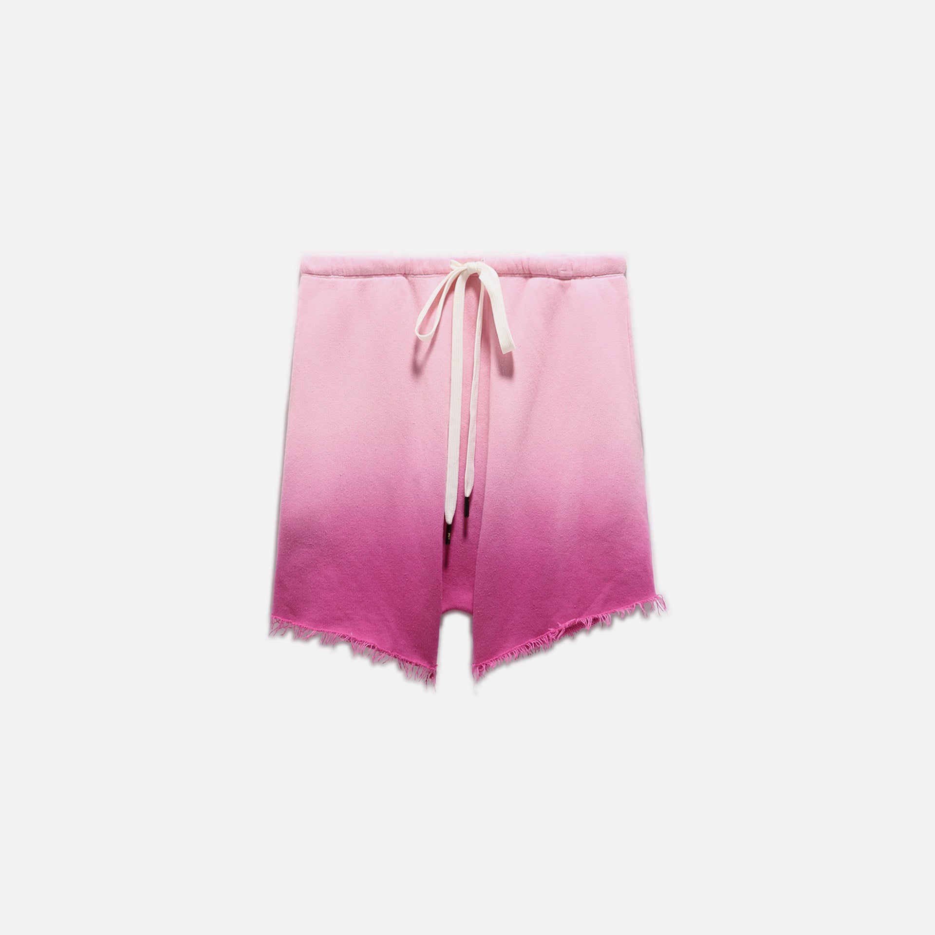 R13 Dropped Crotch Sweatshort - Faded Pink