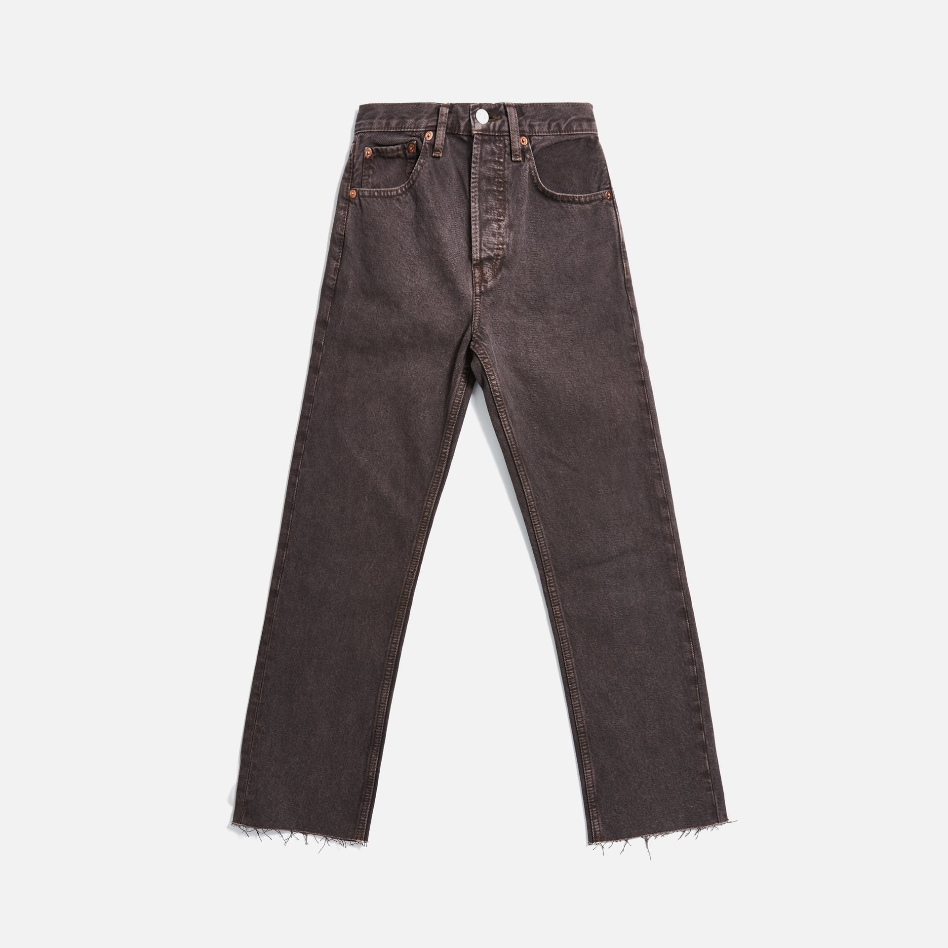 ReDone High Rise Stove Pipe - Washed Chocolate