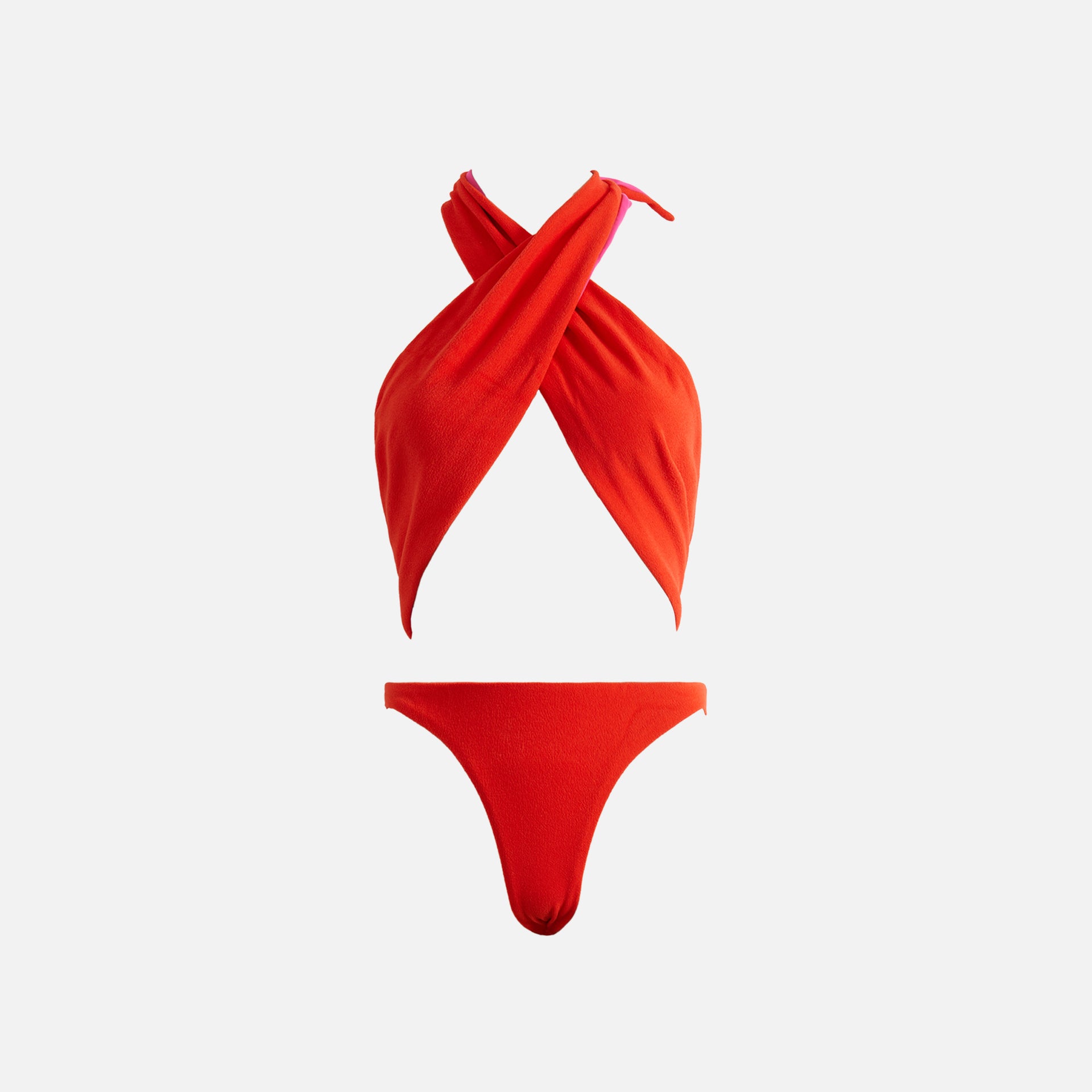 Reina Olga Showpony Trikini - Orange Terry