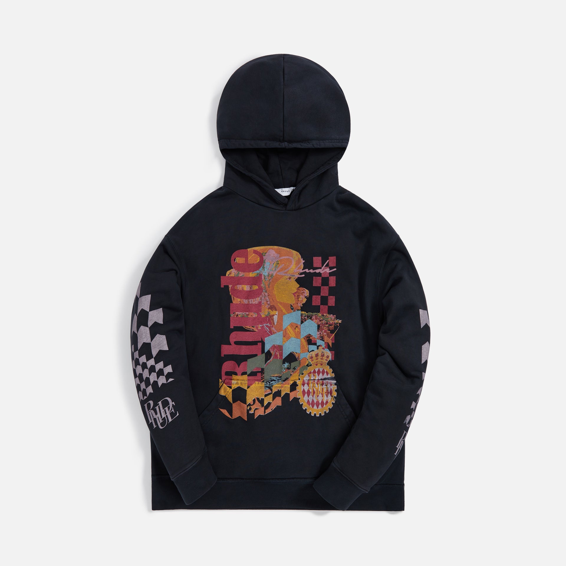 Rhude Joyride Hoodie - Vintage Black