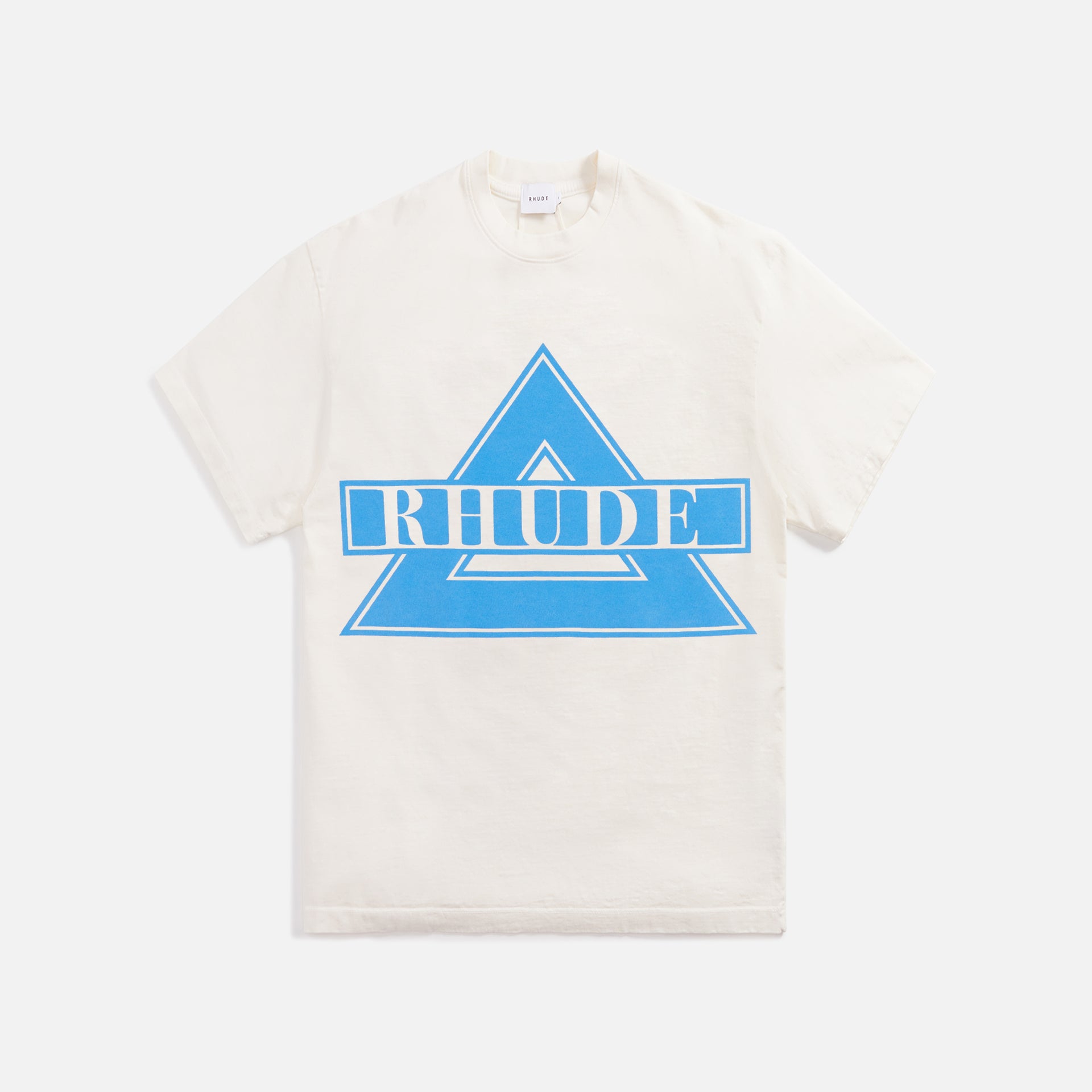 Rhude Triangle Tee - Vintage White