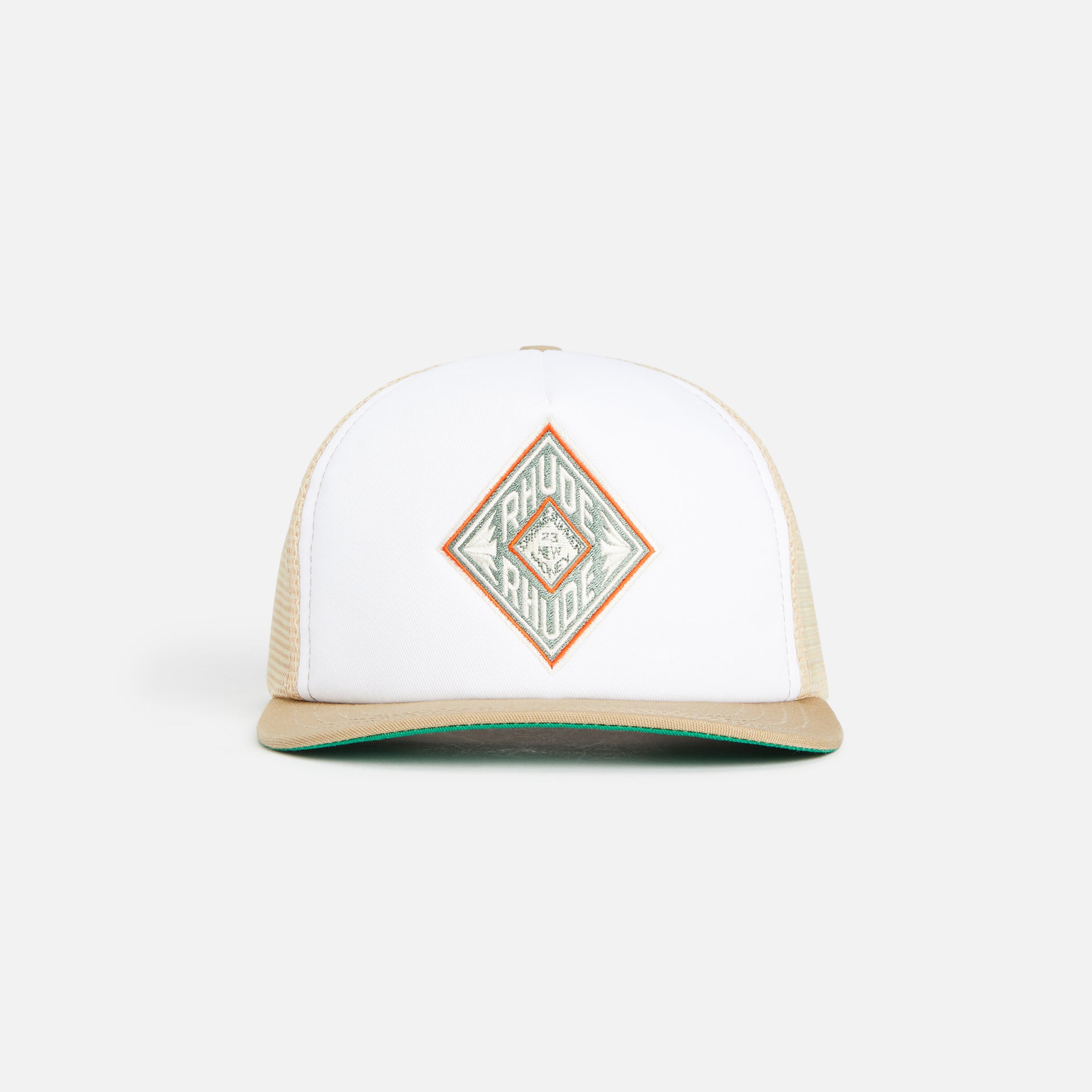 Rhude Diamond Trucker Cap - Tan