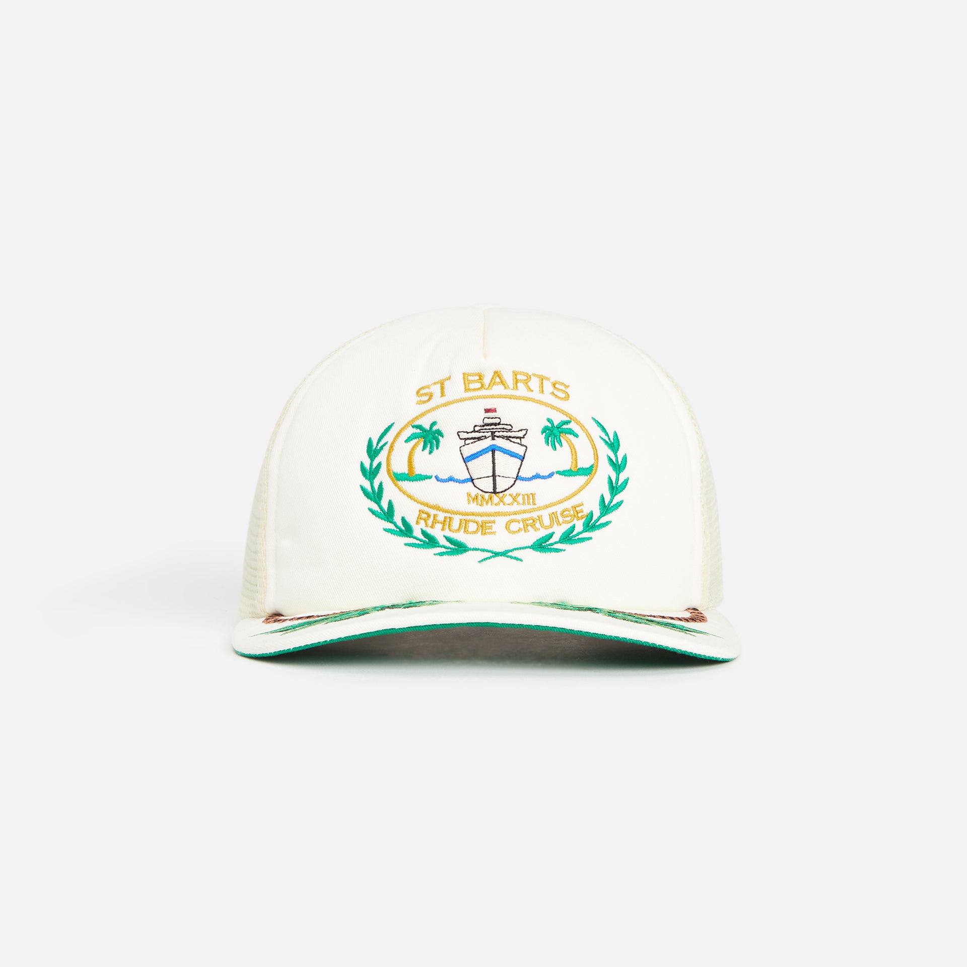 Rhude Cruise Trucker Cap - Off White