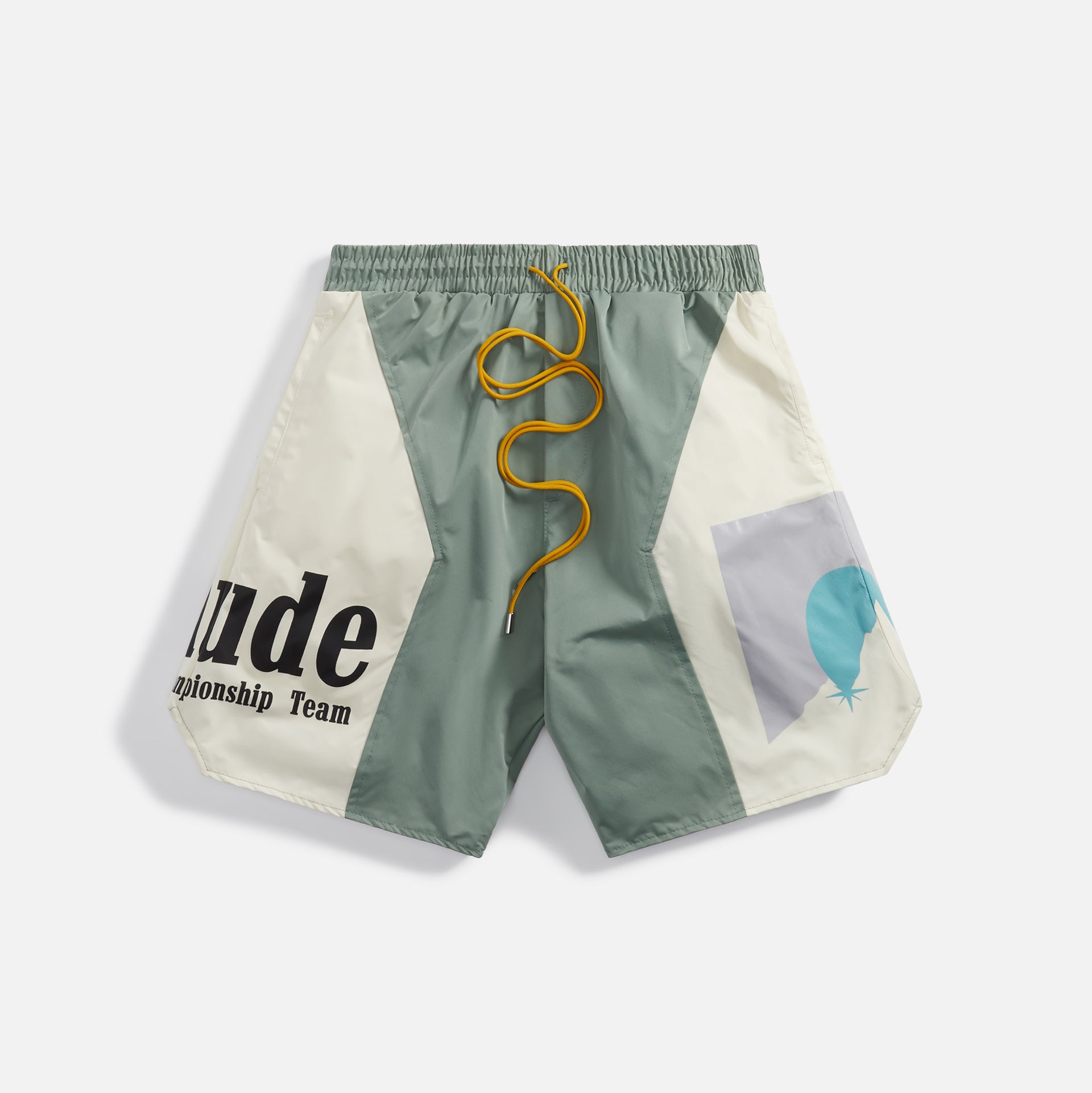 Rhude Senna Flight Short - Sage Creme