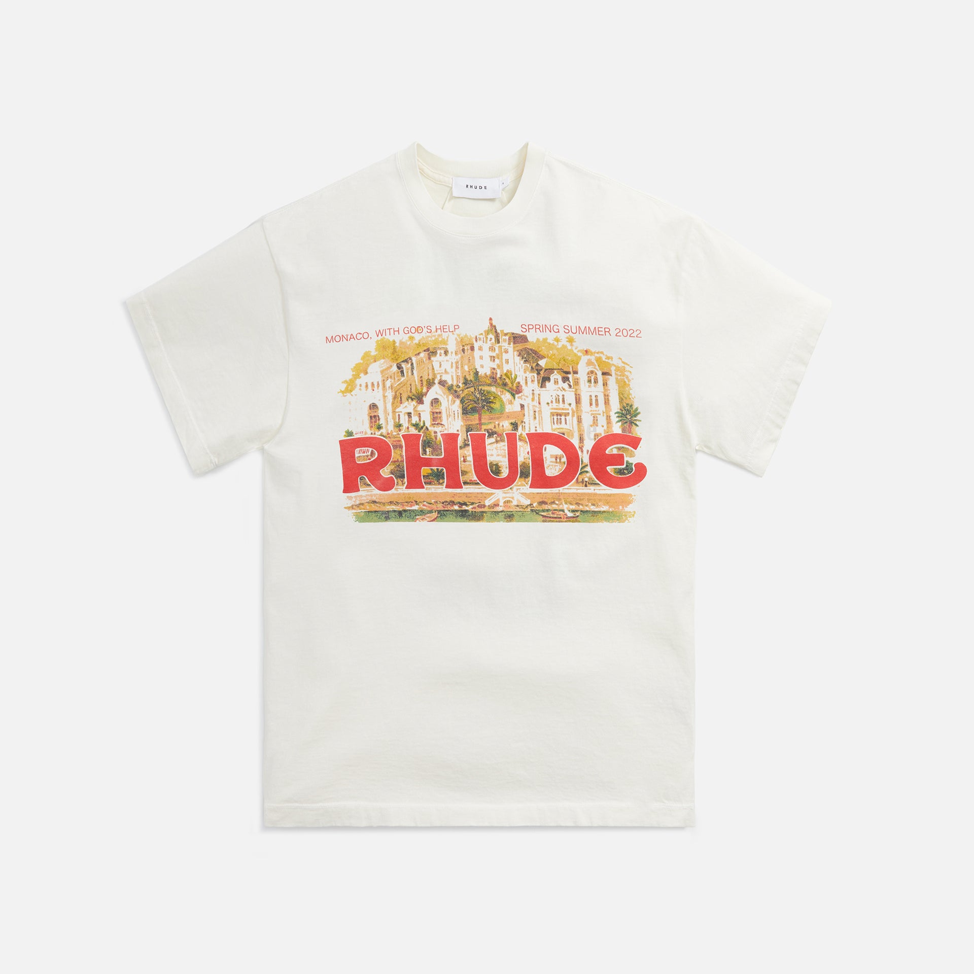 Rhude City Tee - Vintage White