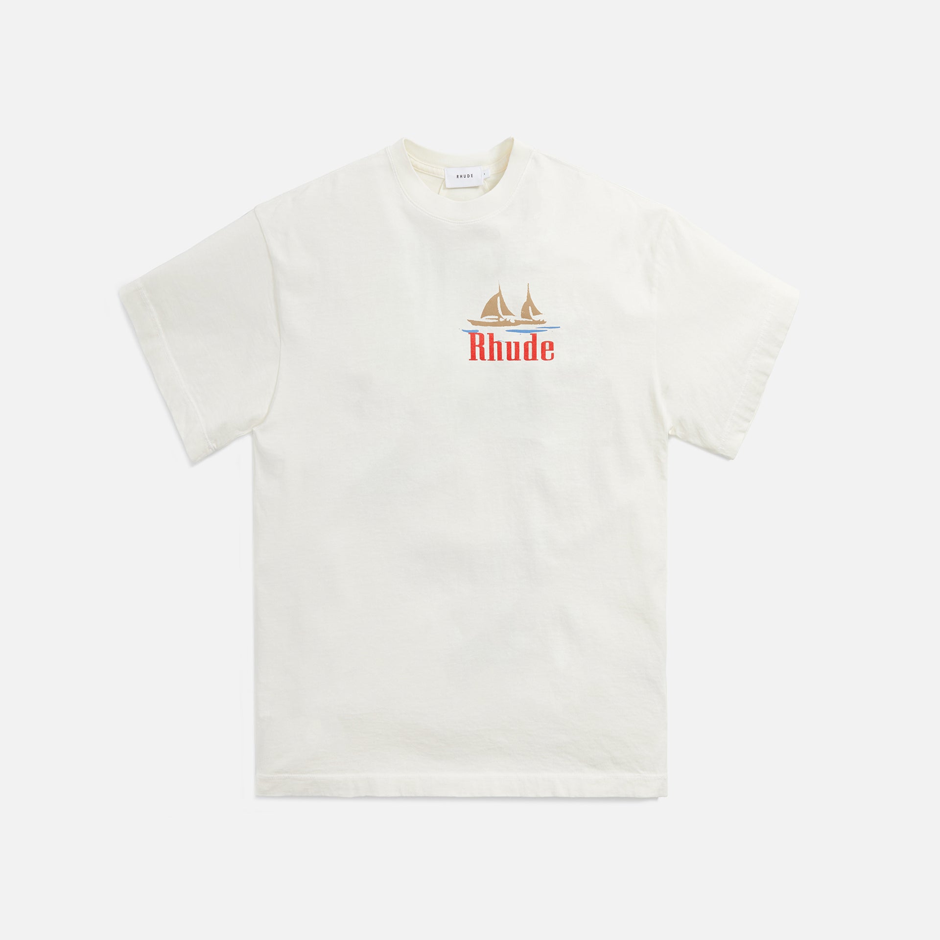 Rhude Sailing Tee - Vintage White