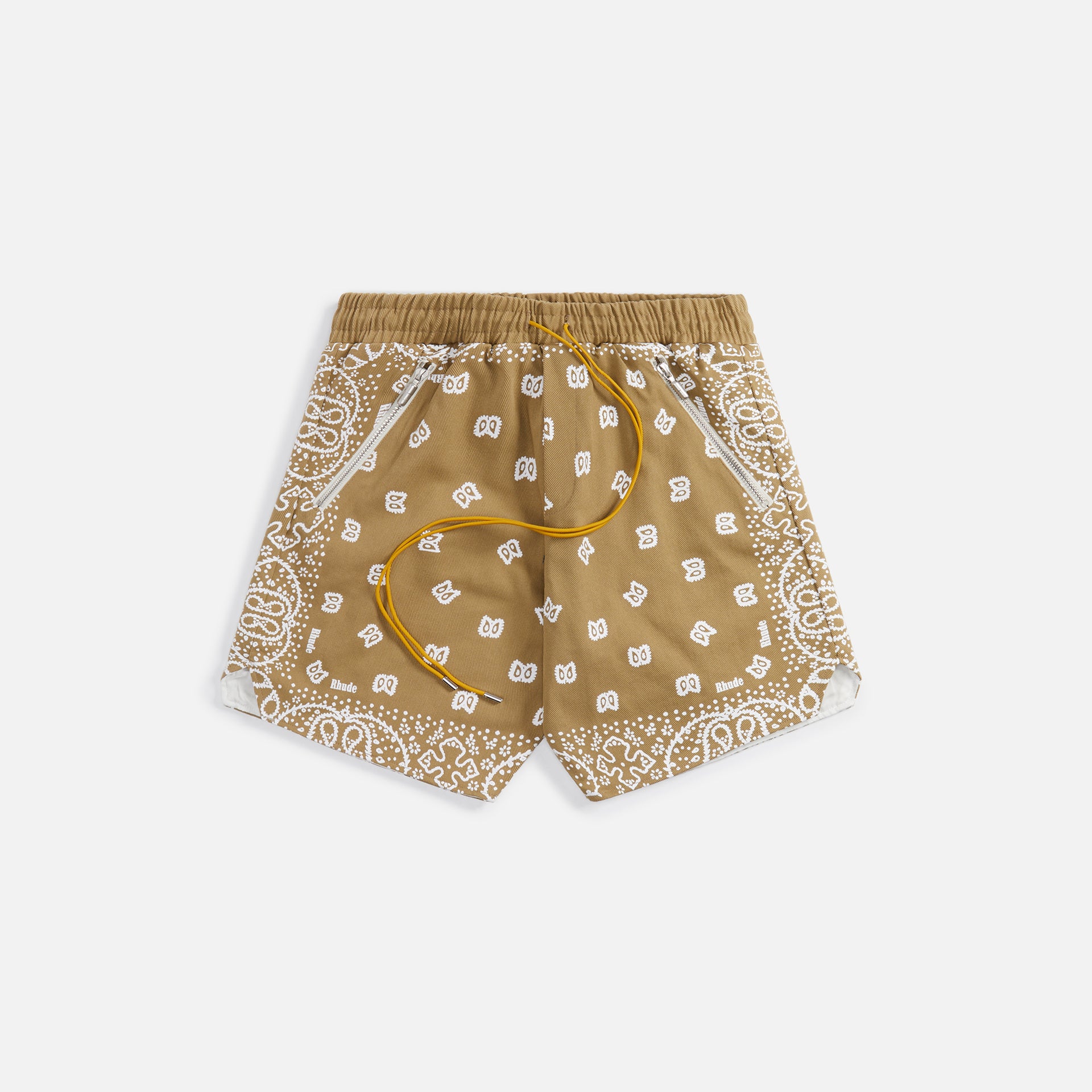 Rhude Bandana Shorts - Khaki