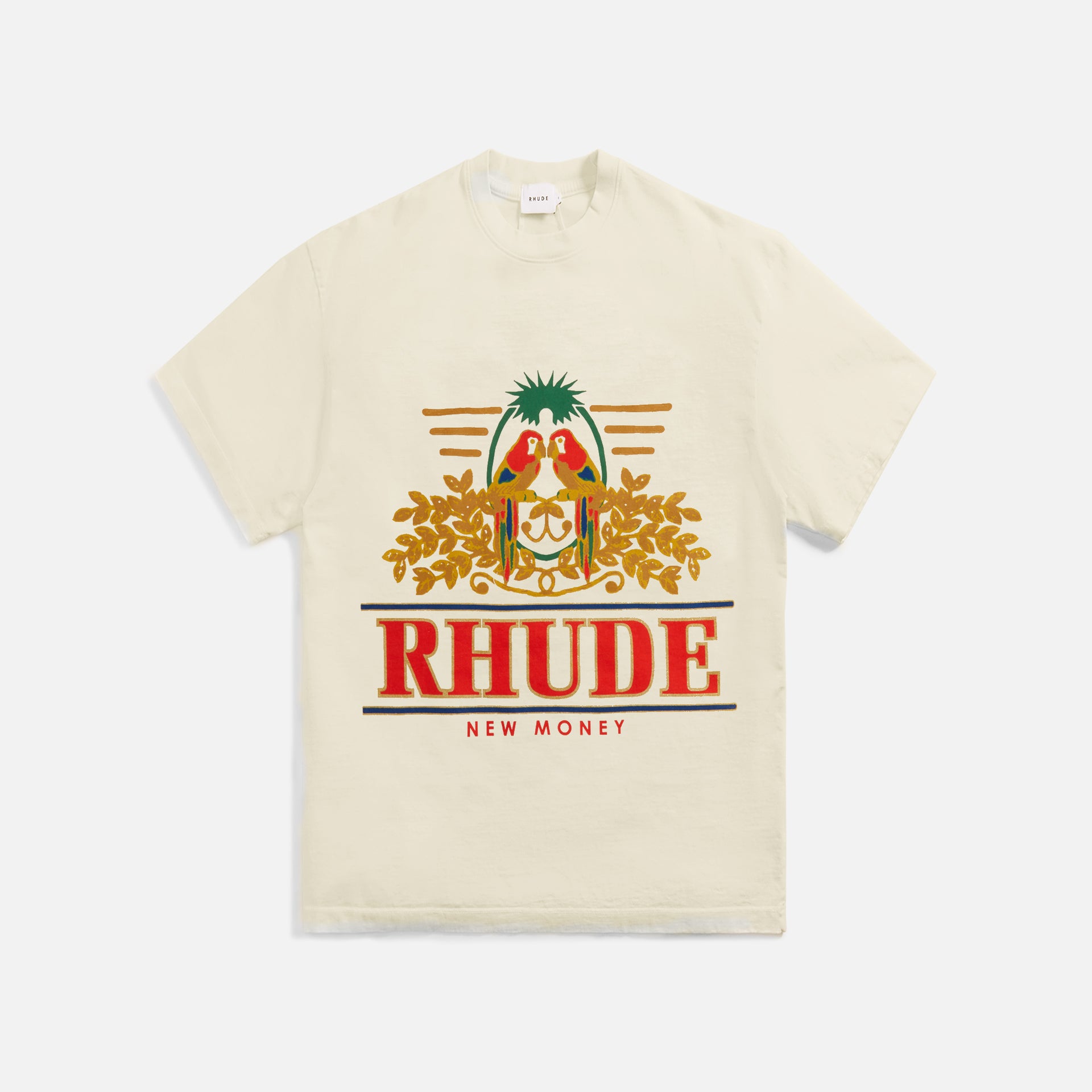Rhude Parakeet Tee - Vintage White