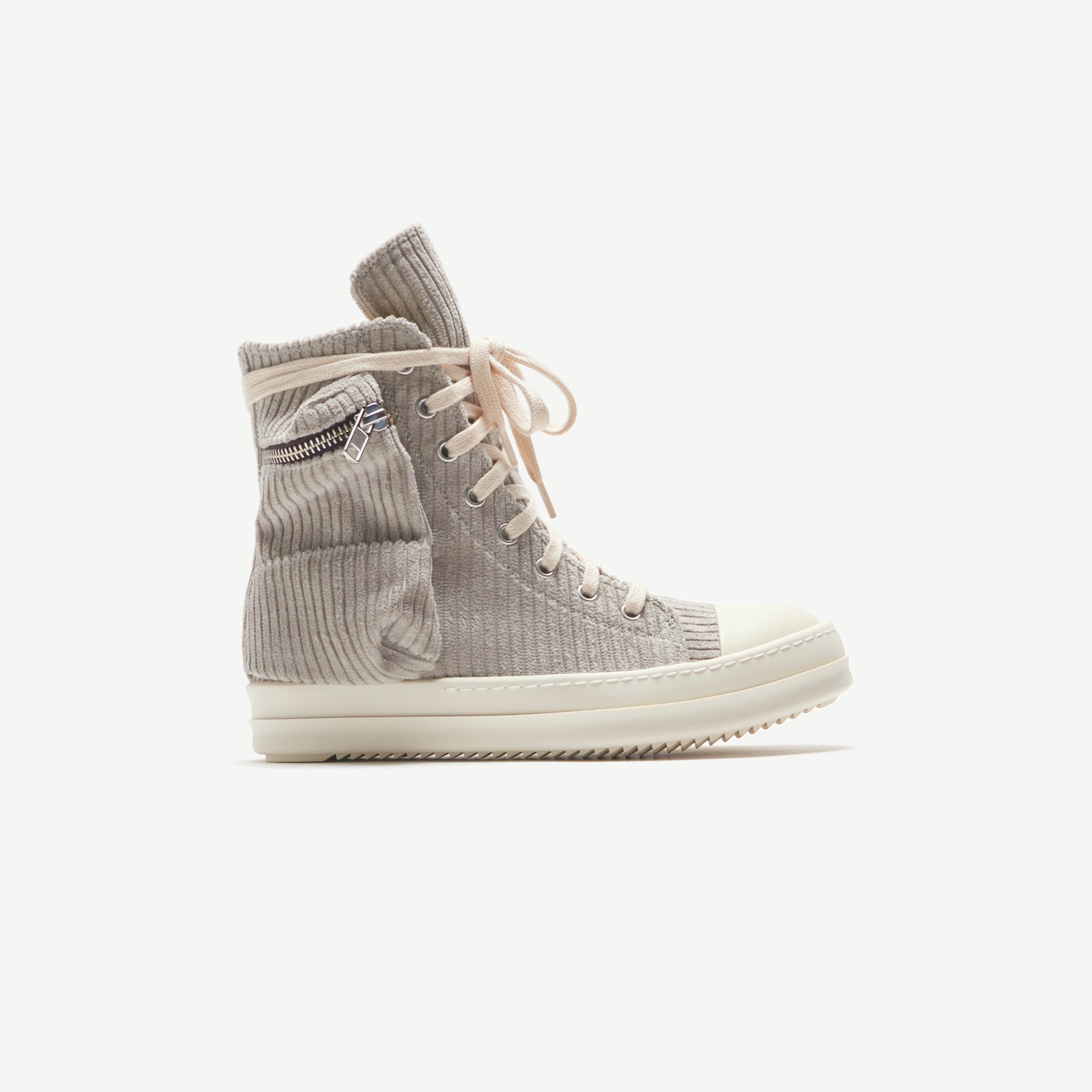 Rick Owens Wmns Scarpe Cargo Sneakers - Pearl / Milk