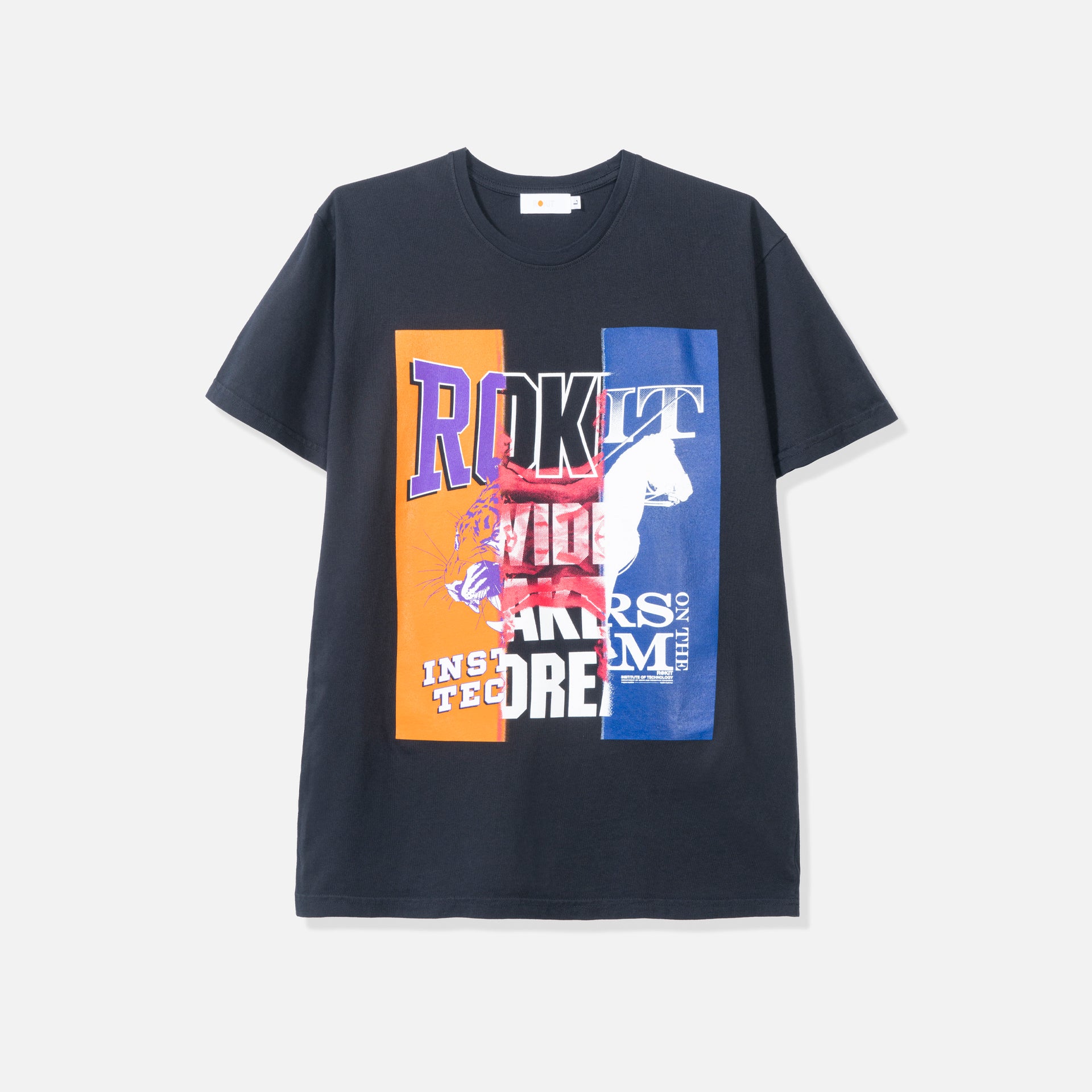Rokit Triple Threat Tee - Black