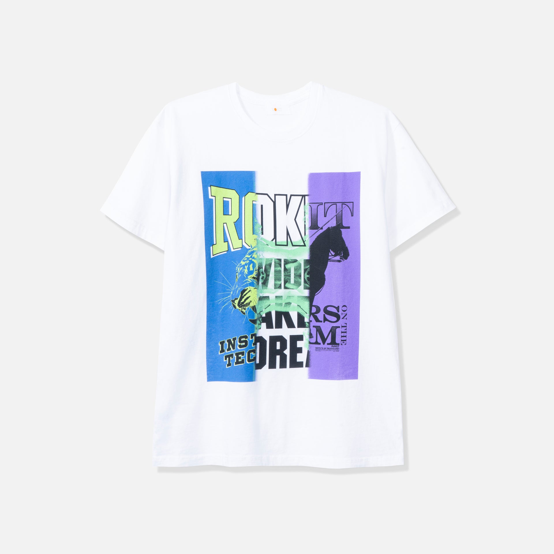 Rokit Triple Threat Tee - White