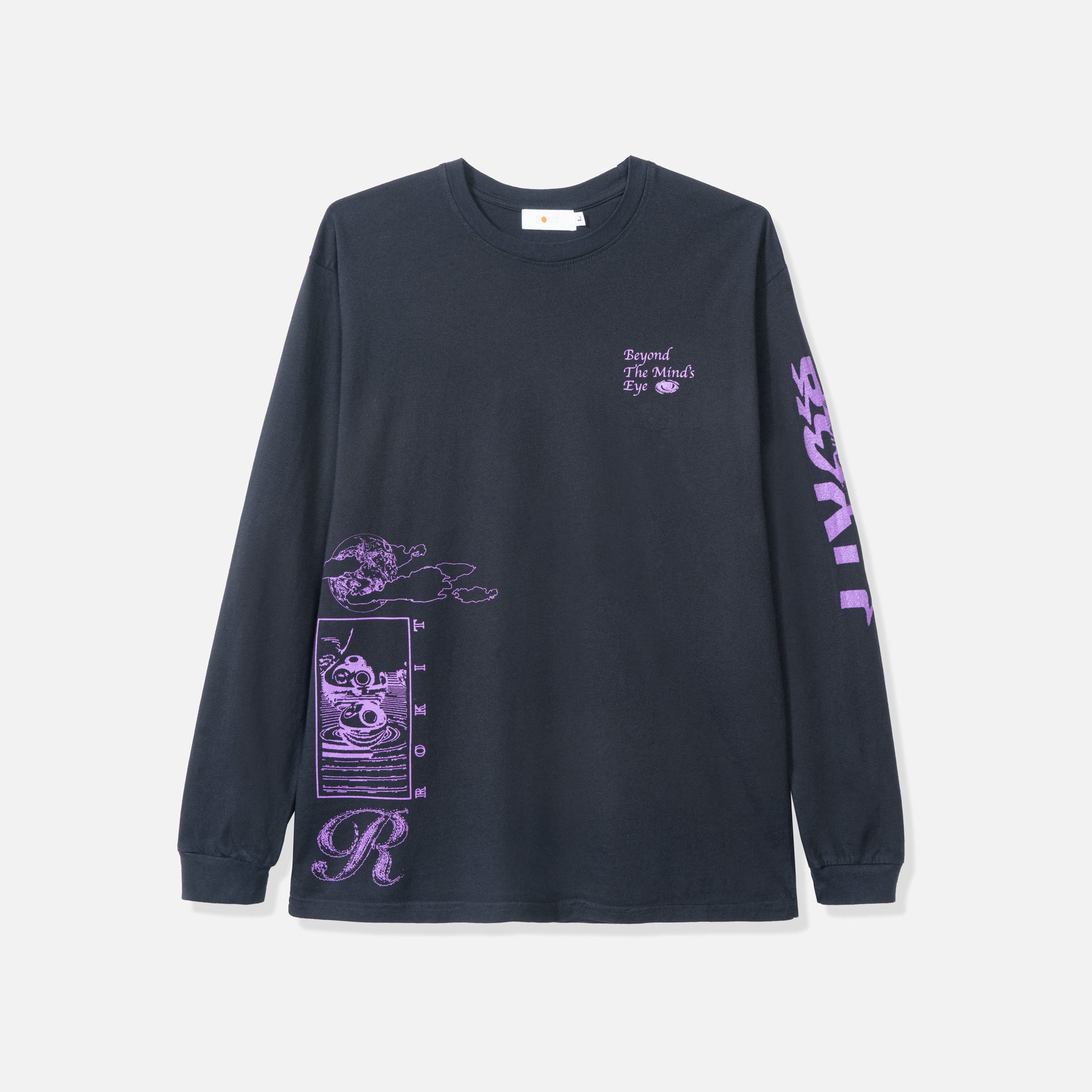 Rokit Minds Eye L/S Tee - Black