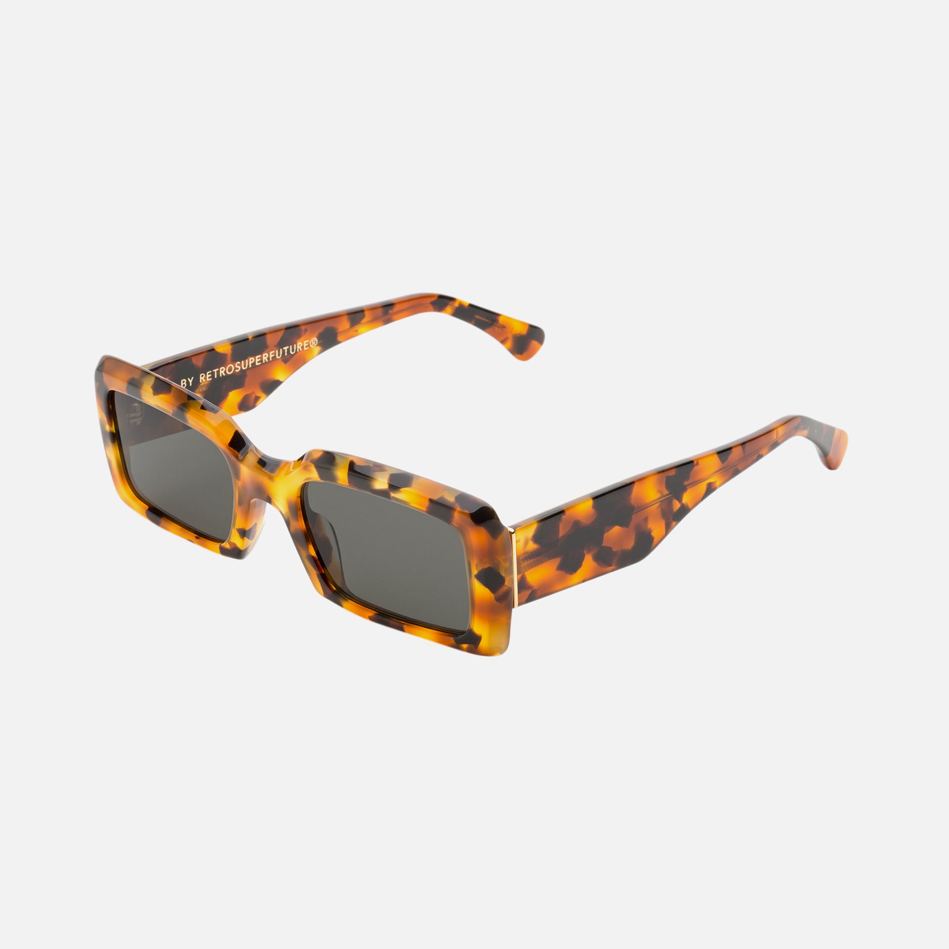 Retrosuperfuture Sacro Havana Sunglasses - Dark