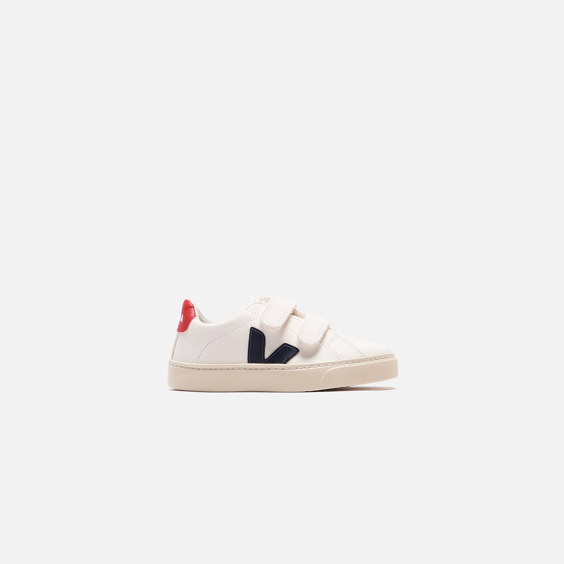 Veja Junior Esplar Velcro - White / Navy