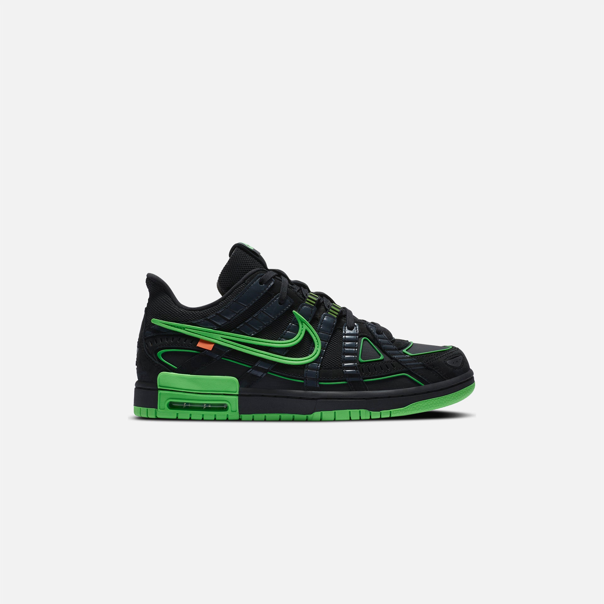 Nike x Off White Air Rubber Dunk - Green Strike / Black / White