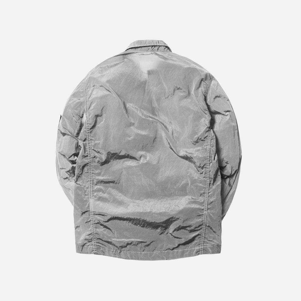 Stone Island Nylon Metal Jacket - Silver / Lavender – Kith