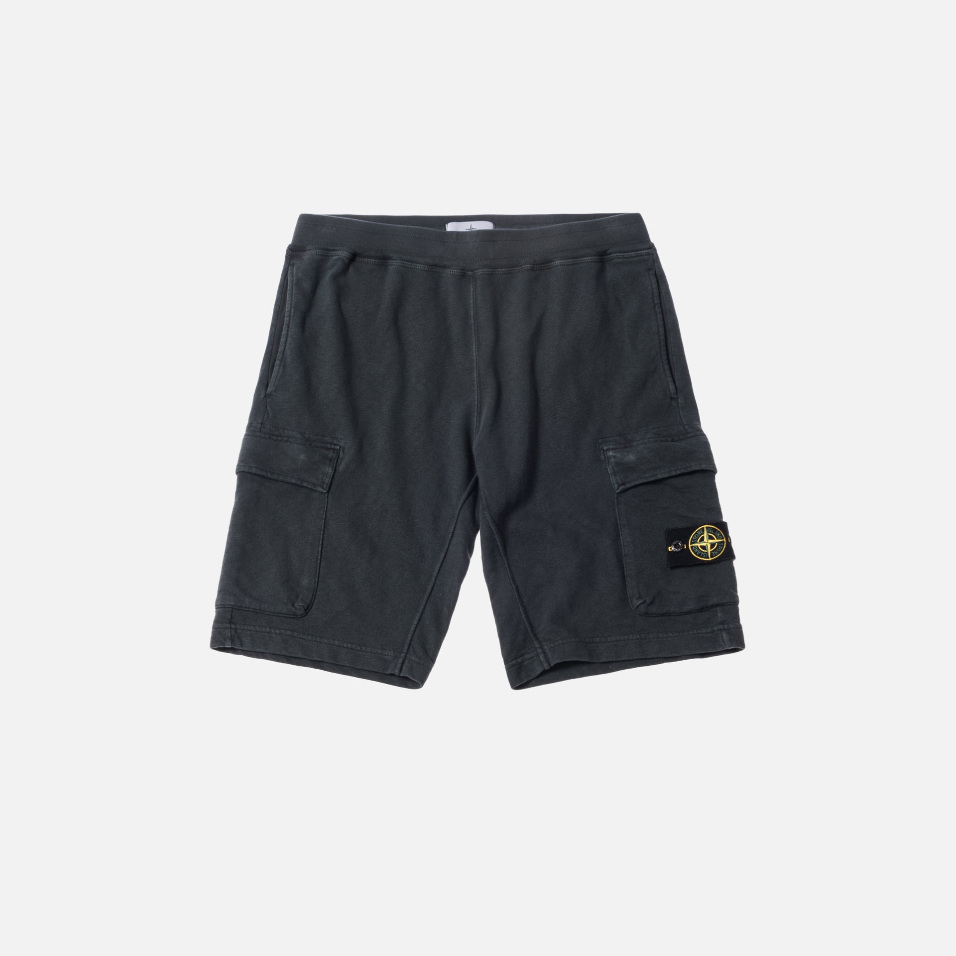 Stone Island Fleece Bermuda Short - Charcoal