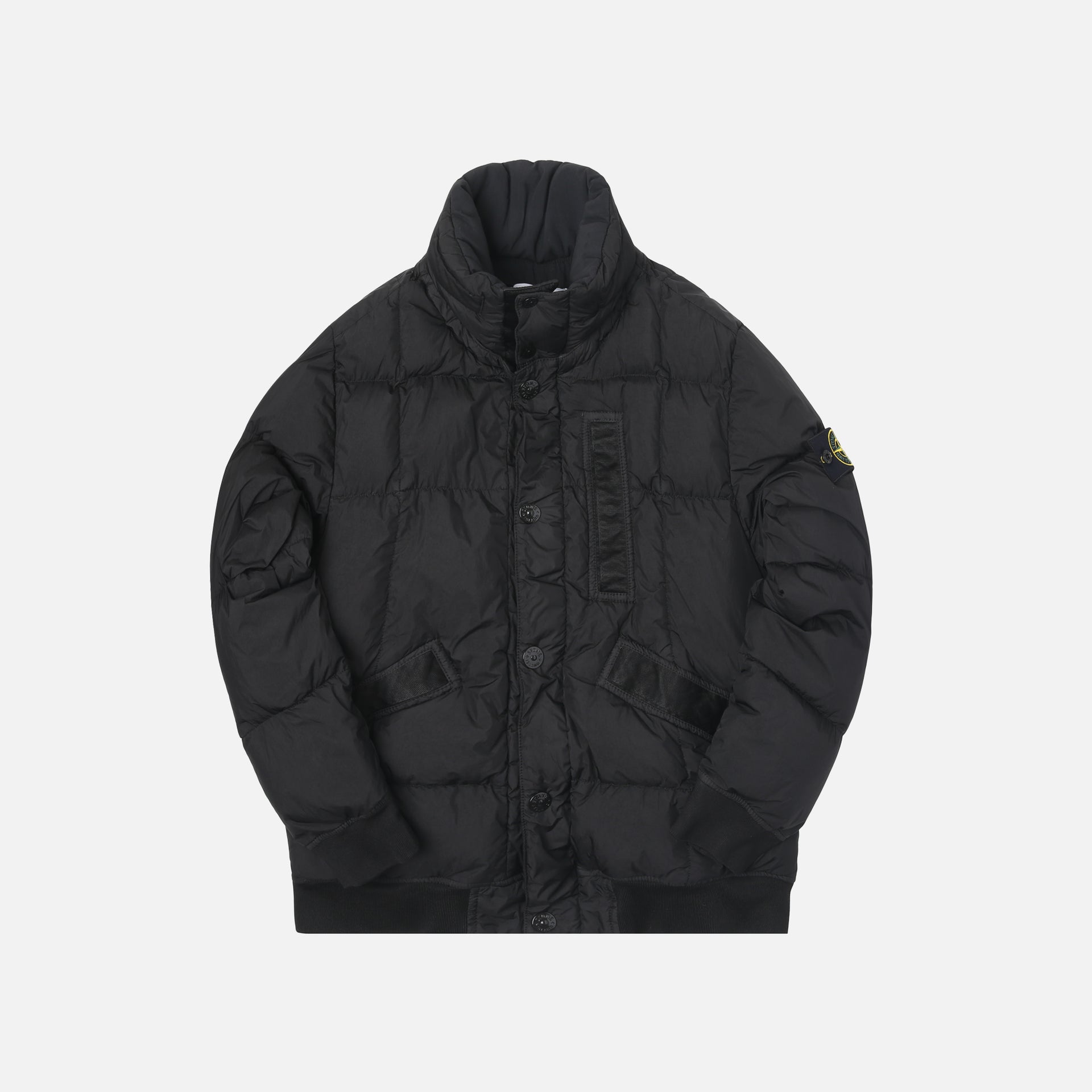 Stone Island Real Down Jacket - Black