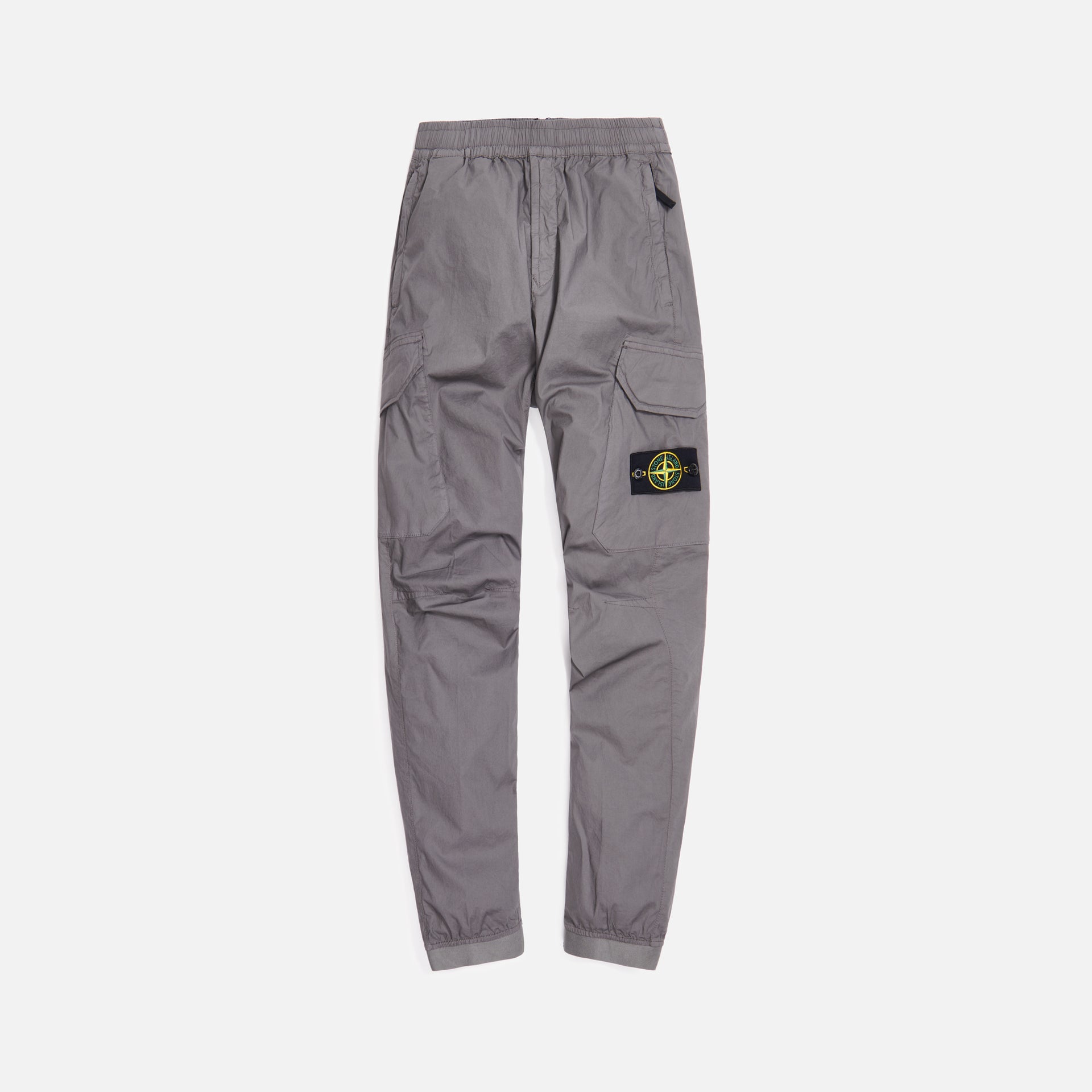 Stone Island Garment Dyed Stretch Cotton Pants - Peltro
