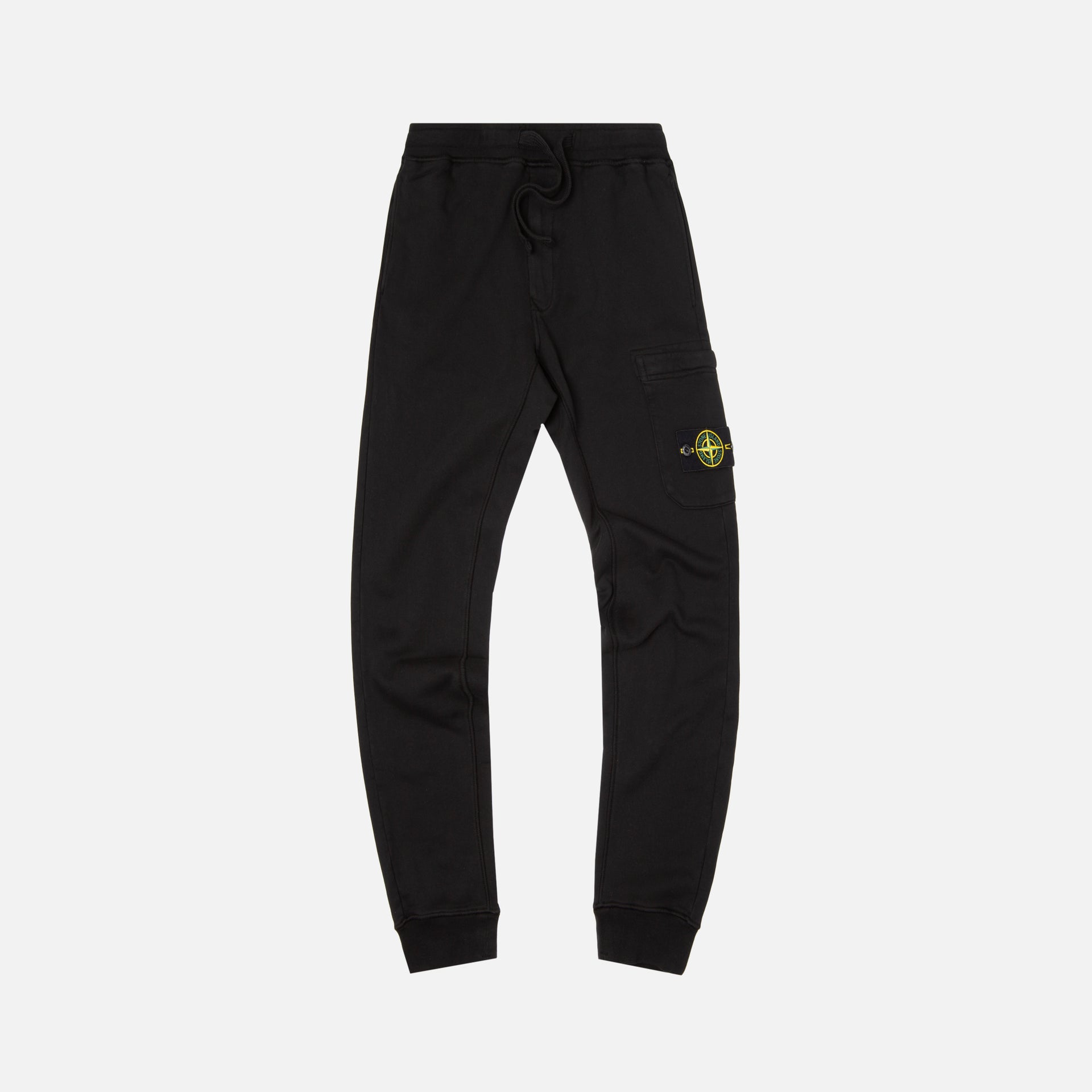 Stone Island Fleece Pants - Black