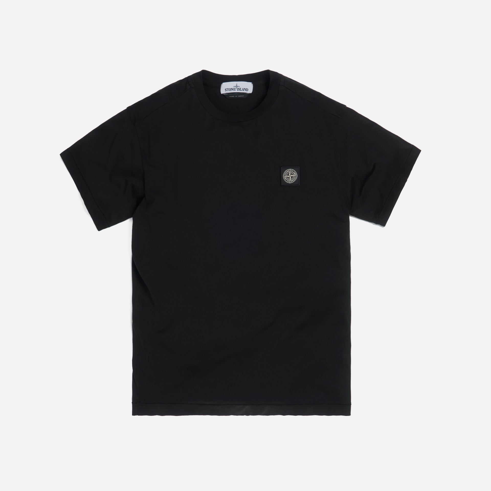 Stone Island Garment Dyed Jersey Tee - Black