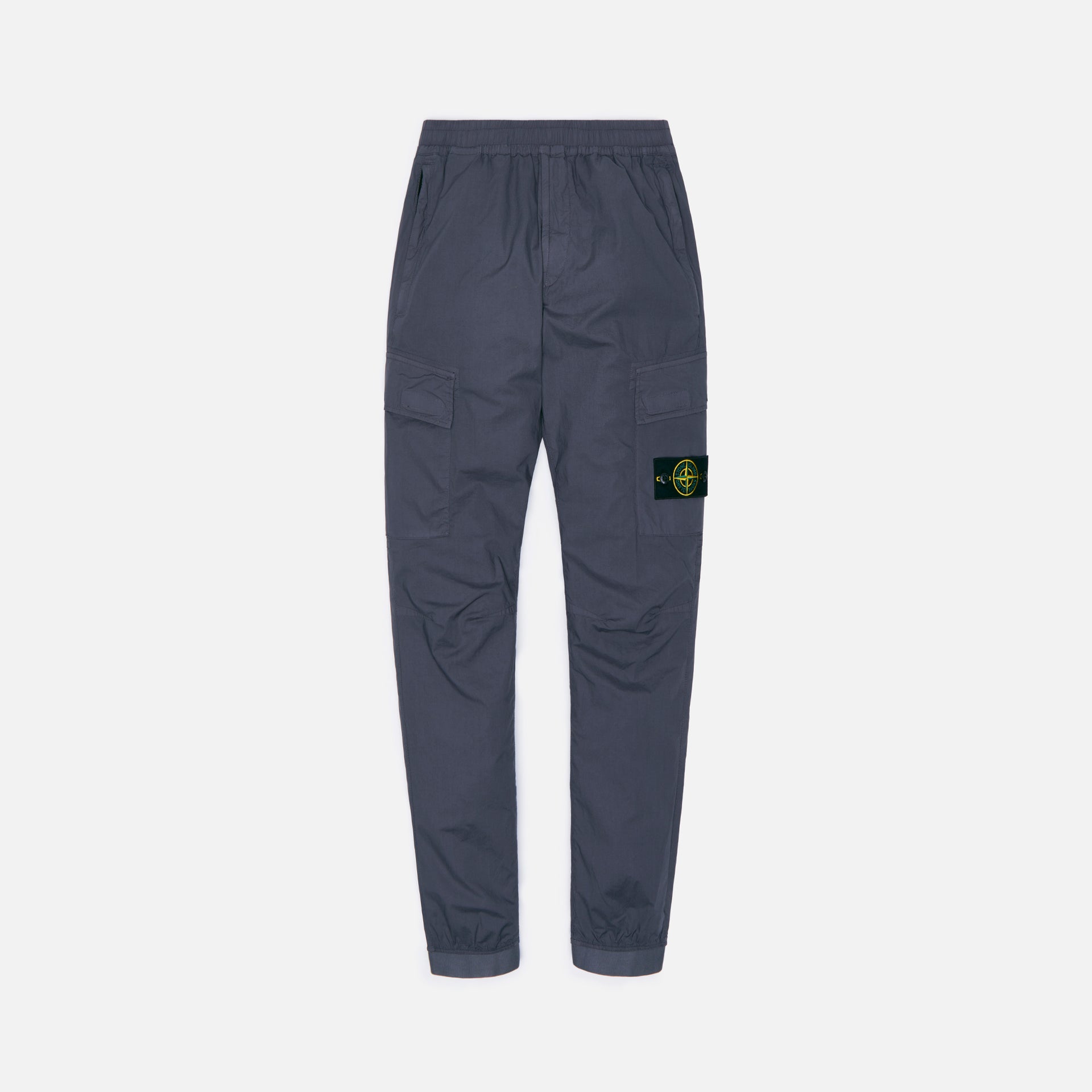 Stone Island Stretch Cotton Tela Garment Dyed Cargo Pants - Peltro