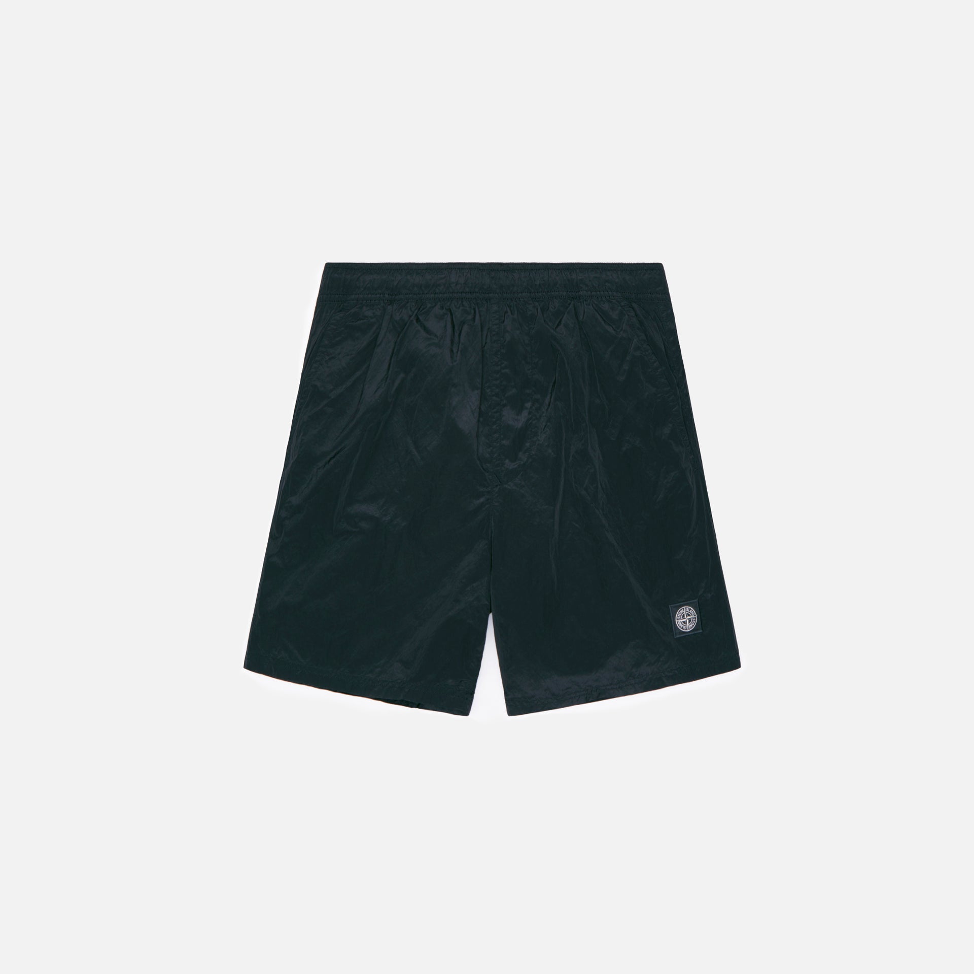 Stone Island Nylon Metal Garment Dyed Swim Short - Black