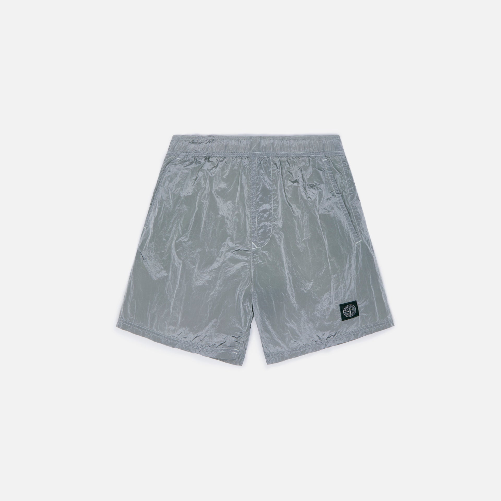 Stone Island Nylon Metal Garment Dyed Swim Short - Light Green