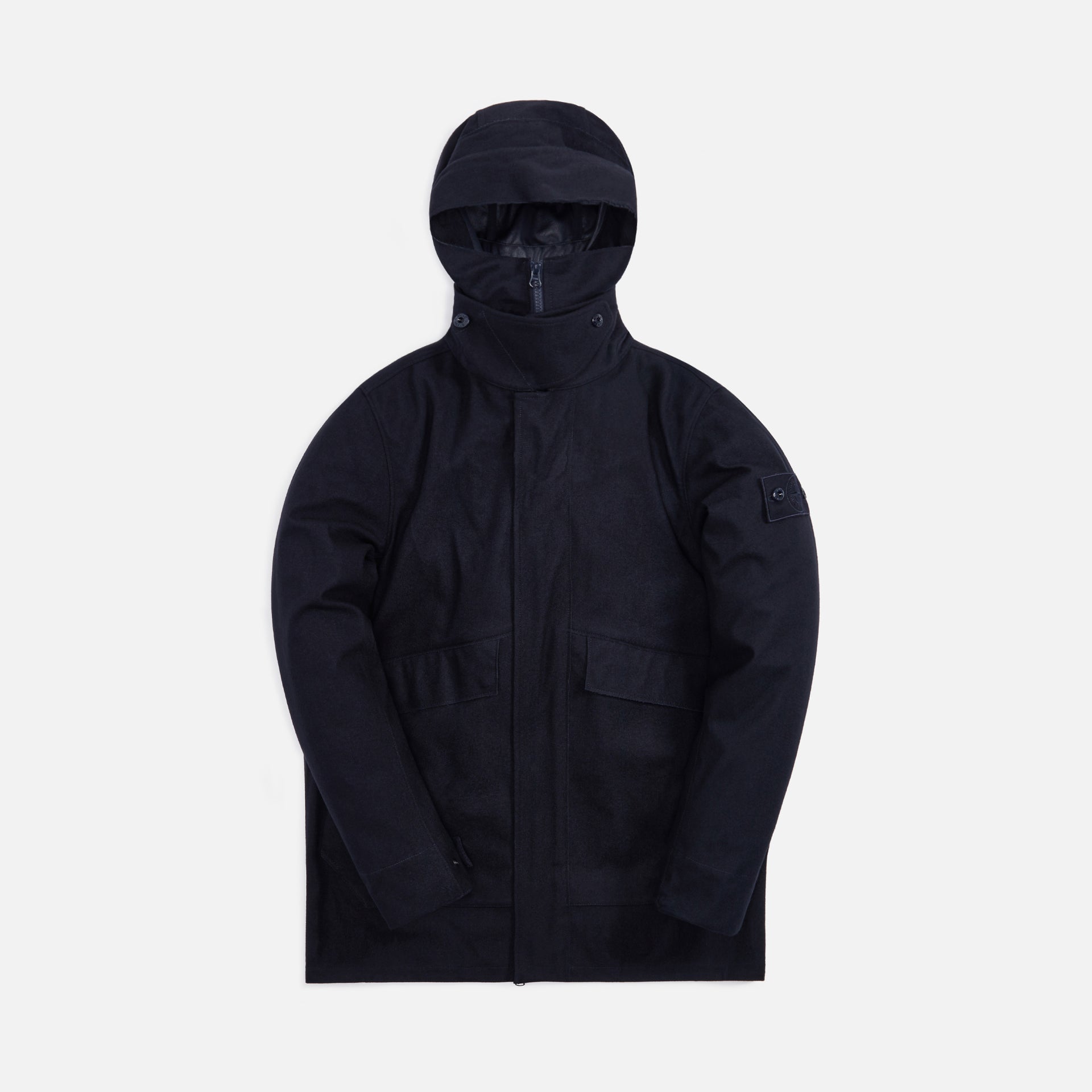 Stone Island Ghost Real Down Jacket - Navy